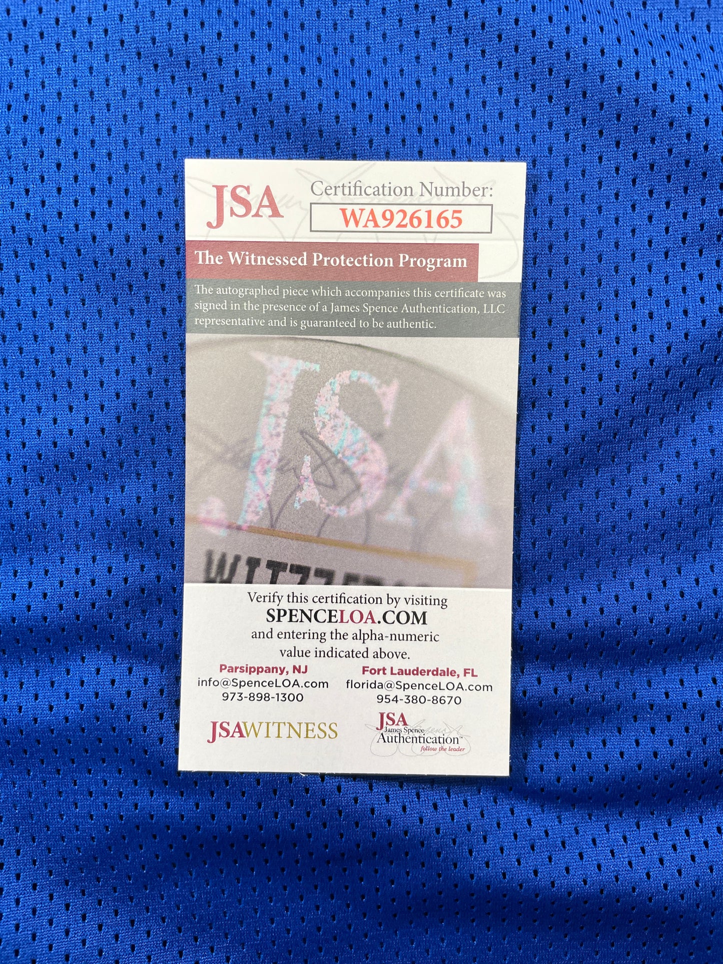 LARRY COLE DALLAS COWBOYS SIGNED BLUE JERSEY w/SB VI & XII Champs XL JSA COA