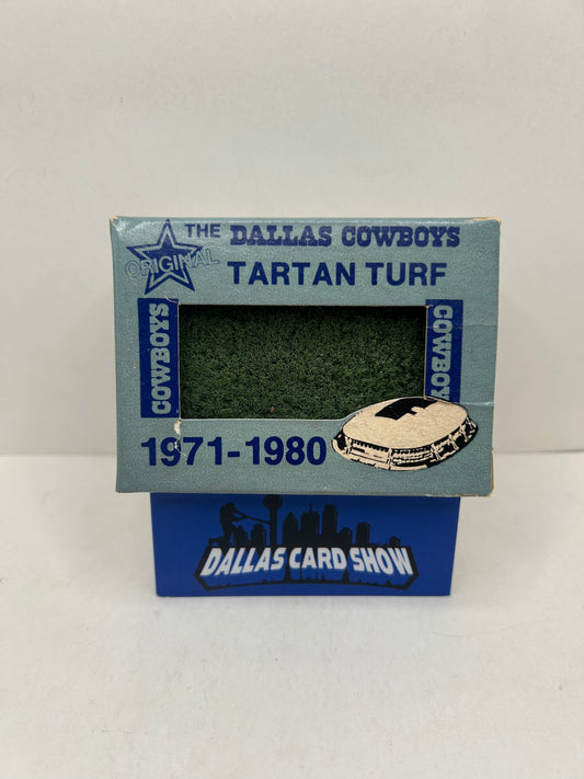 DALLAS COWBOYS GAME USED TARTAN TURF 1971-80 TEXAS STADIUM