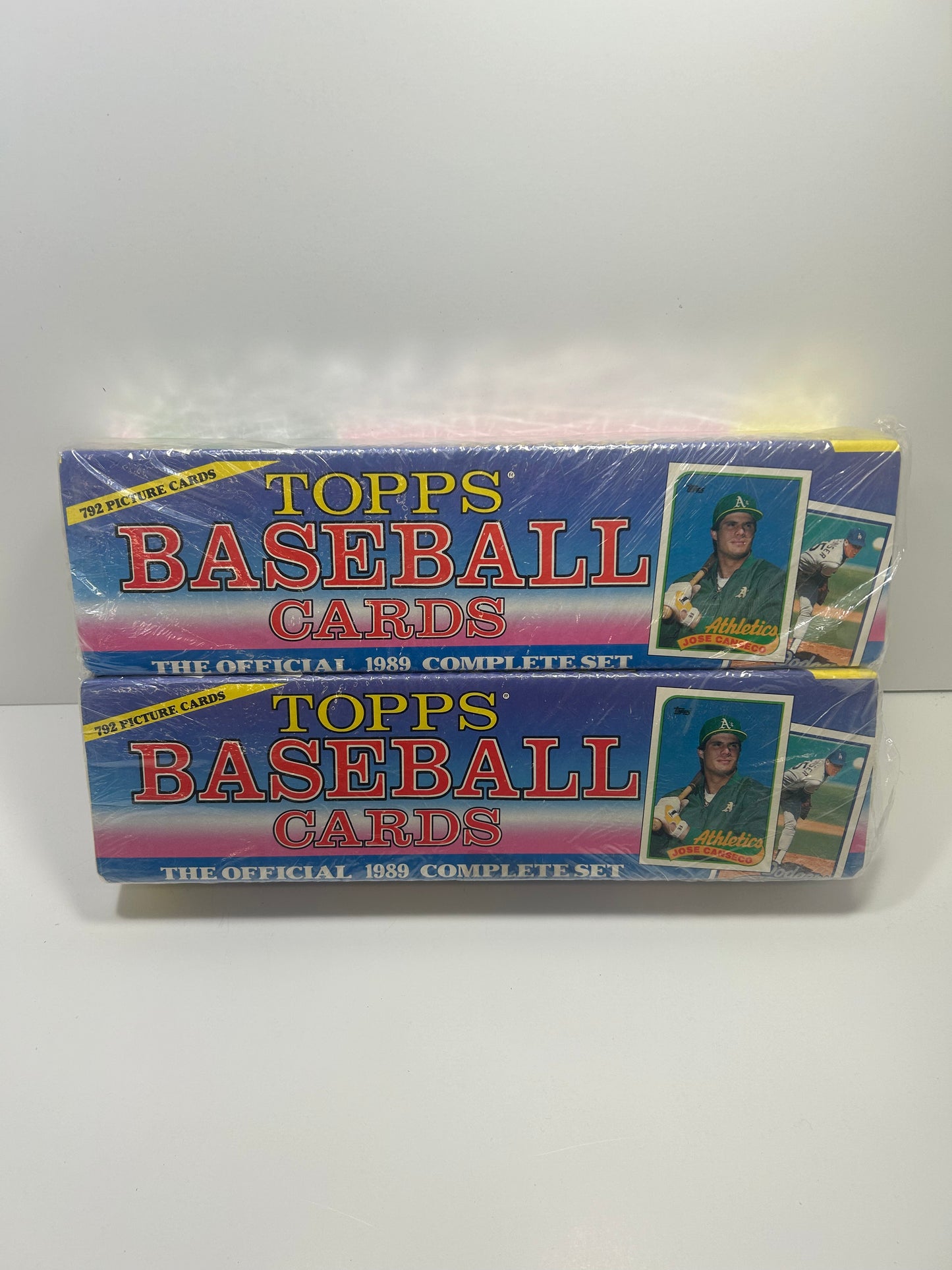 1989 TOPPS BASEBALL MLB COMPLETE SET 792 PICTURE CARDS LOT OF 2