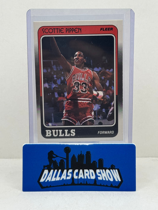 1988-89 Fleer #90 Scottie Pippen Rookie Card