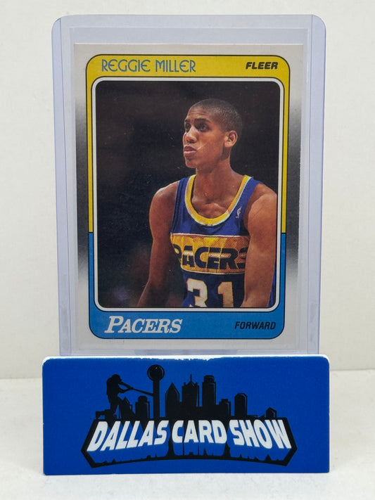 1988-89 Fleer #57 Reggie Miller Rookie Card