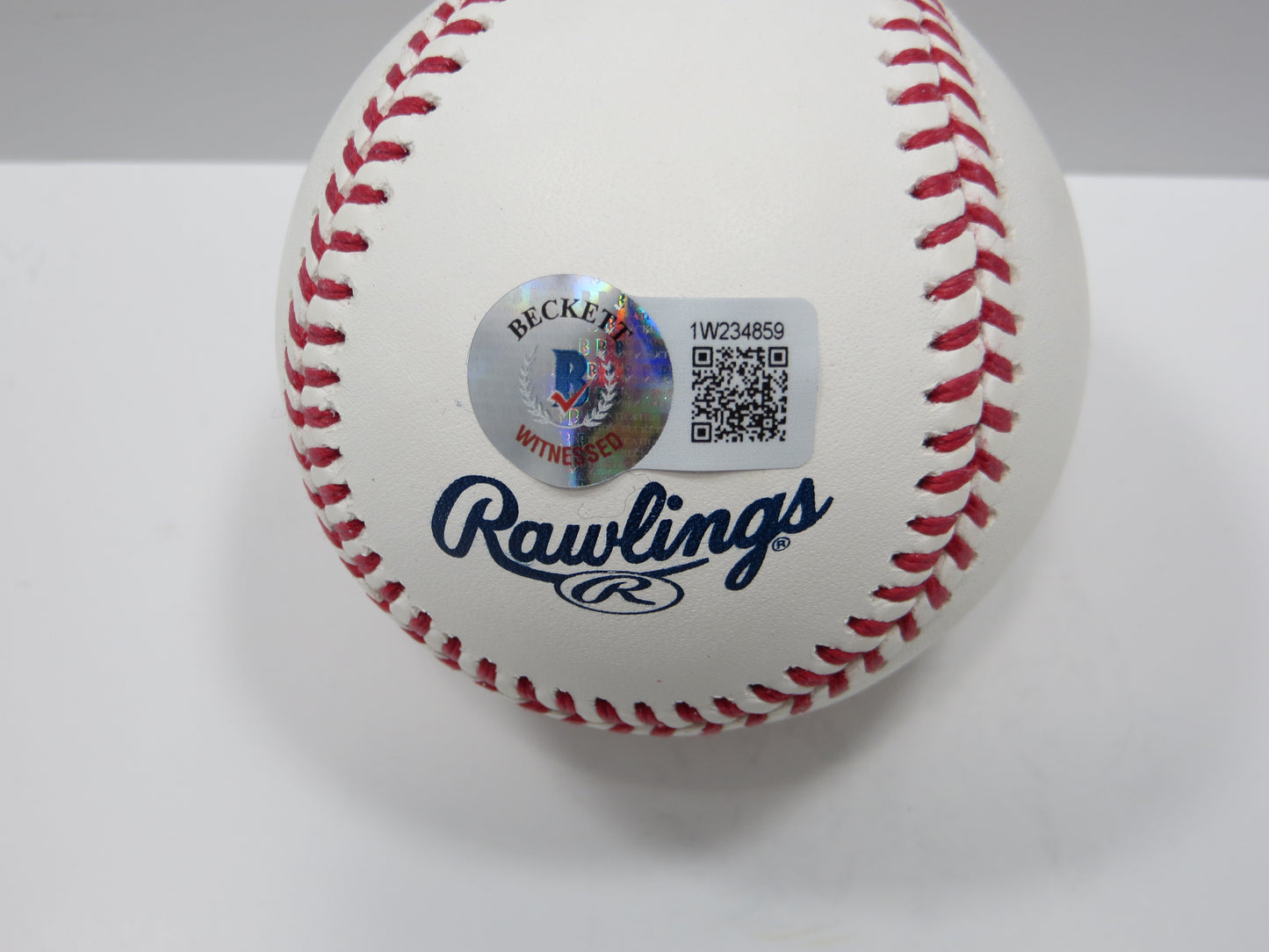 CODY BRADFORD TEXAS RANGERS RAWLINGS 2023 WORLD SERIES BASEBALL w/INSC BAS