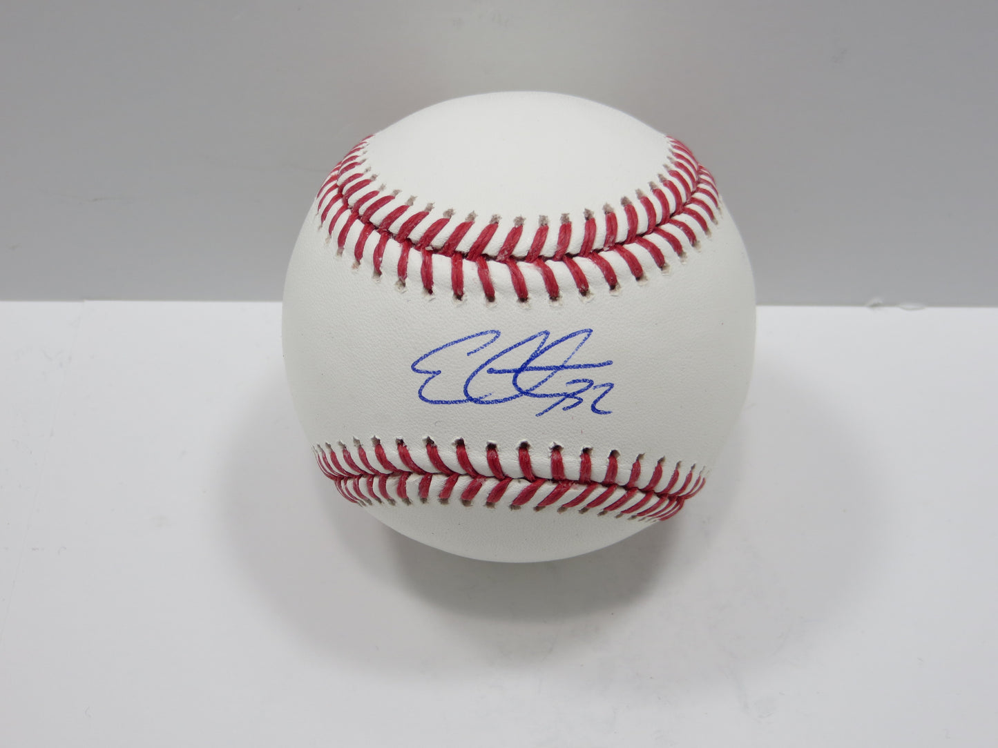 EVAN CARTER TEXAS RANGERS SIGNED Rawlings 2023 World Series Baseball BAS
