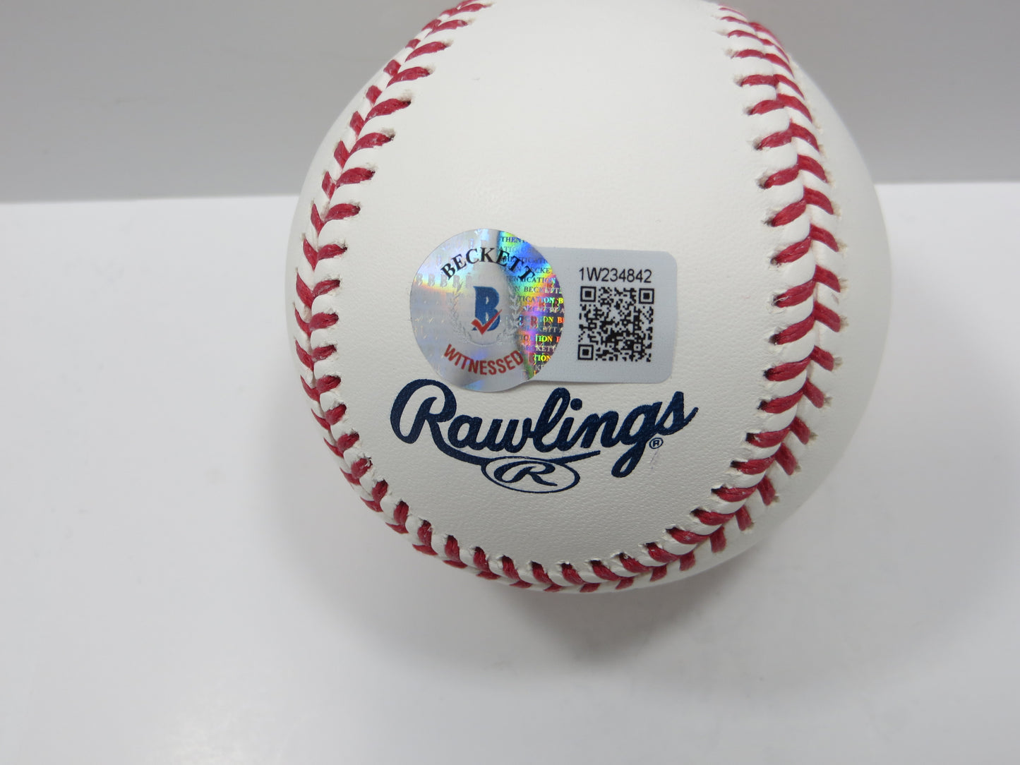 EVAN CARTER TEXAS RANGERS SIGNED Rawlings 2023 World Series Baseball BAS