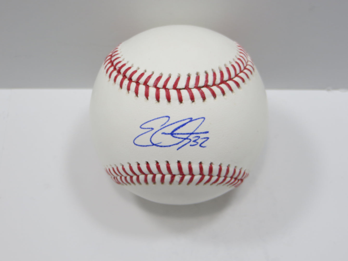 EVAN CARTER TEXAS RANGERS SIGNED Rawlings OML Baseball BAS