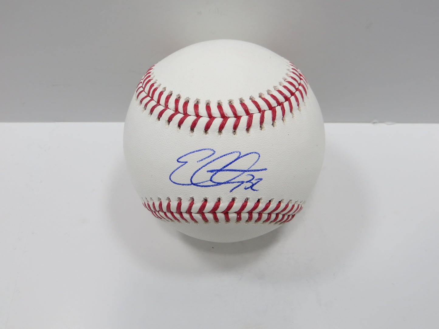 EVAN CARTER TEXAS RANGERS SIGNED Rawlings OML Baseball JSA