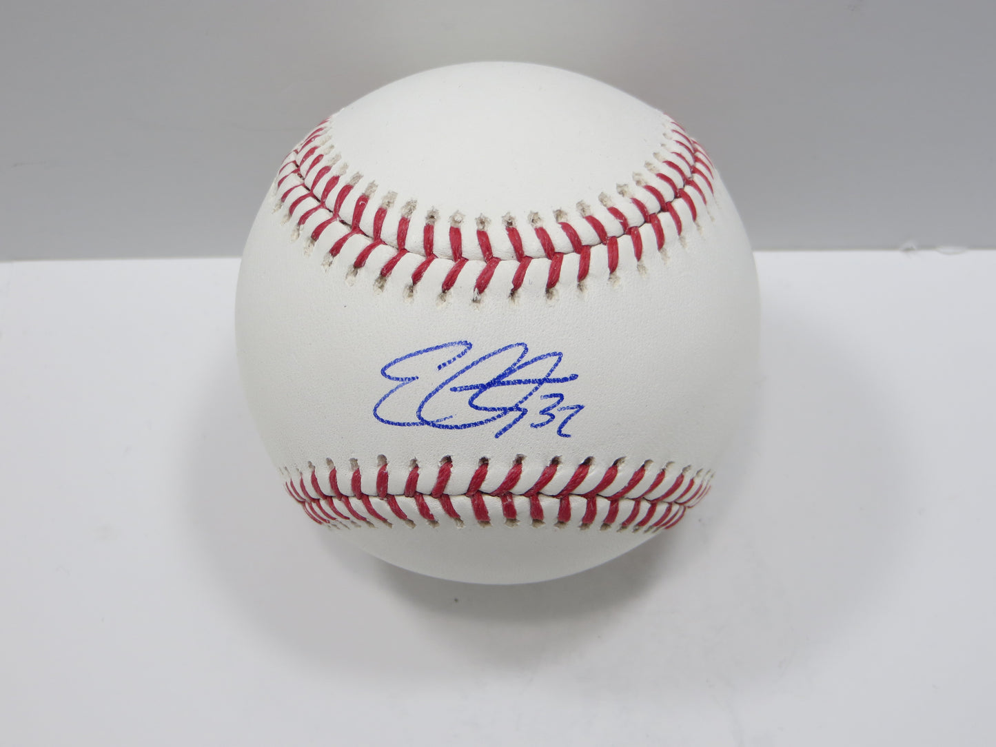 EVAN CARTER TEXAS RANGERS SIGNED Rawlings OML Baseball JSA