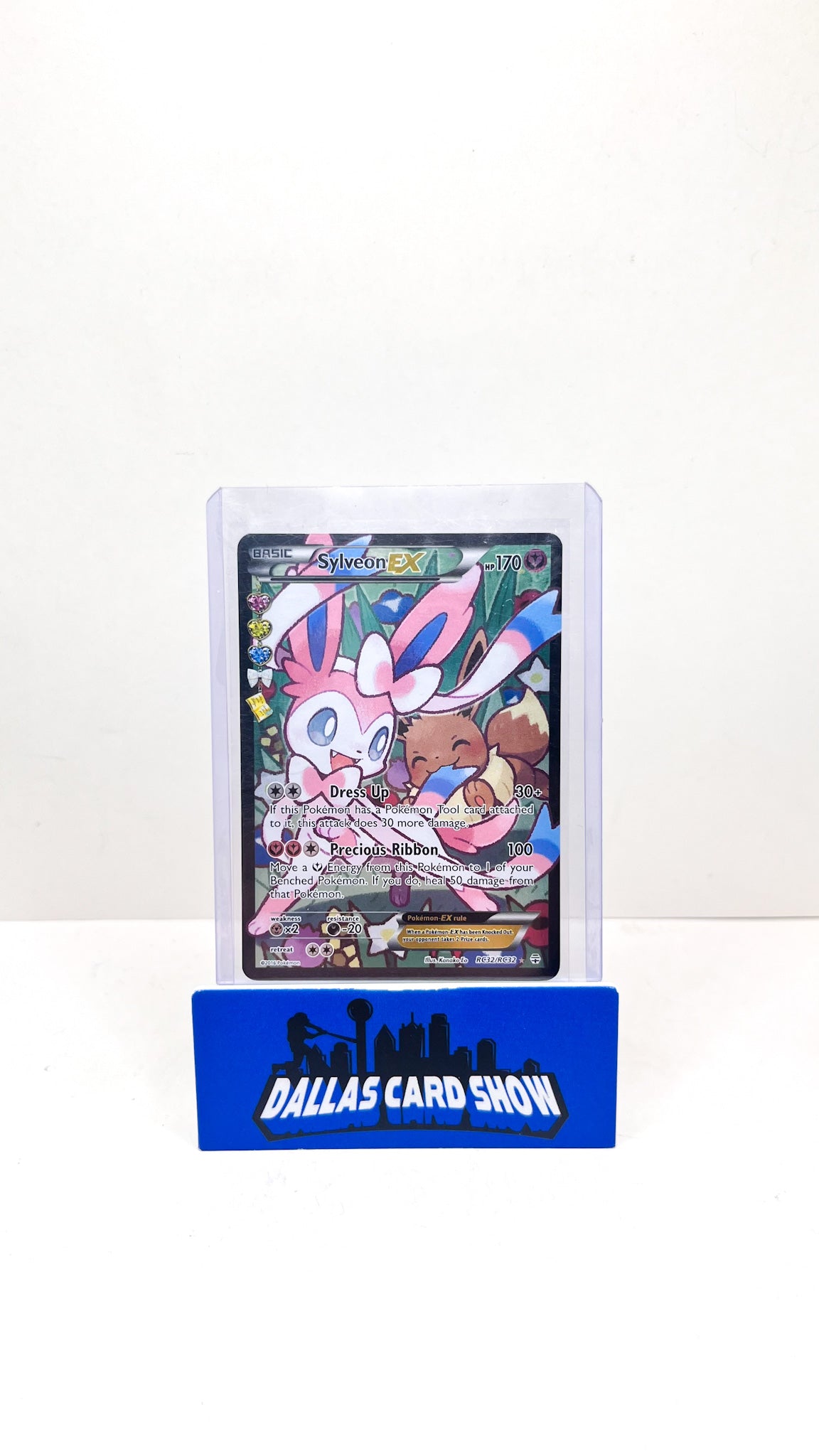 2016 Pokemon - Sylveon EX (Full Art) - RC32/RC32 Generations LP-MP