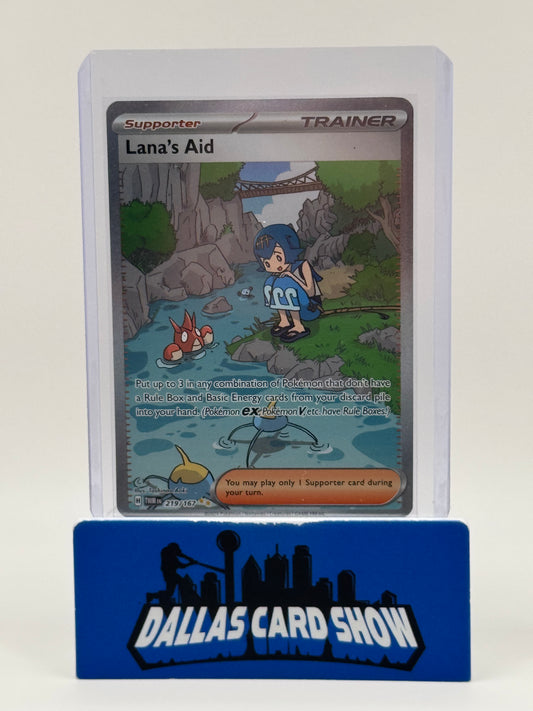 2024 Pokemon - Lana's Aid (SIR) - 219/167 Twilight Masquerade