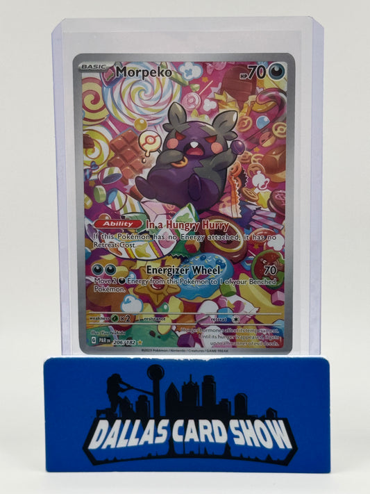2023 Pokemon - Morpeko (Illustration Rare) - 206/182 Paradox Rift