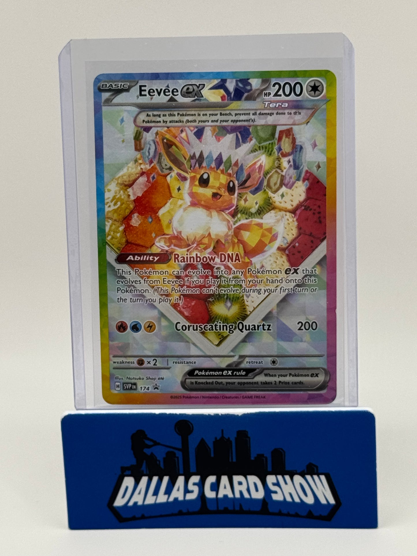 2025 Pokemon - Eevee ex (Alt Art Promos) - SV174 UPC Promo
