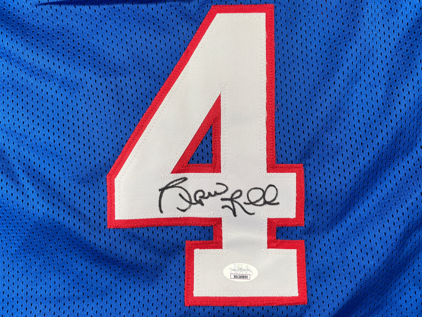 SPUD WEBB SACRAMENTO KINGS SIGNED JERSEY NC STATE WOLFPACK XL JSA COA