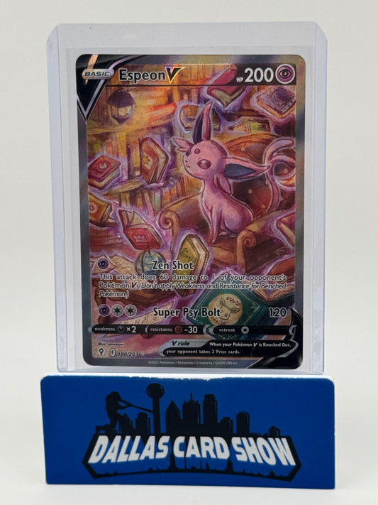 2021 Pokemon - Espeon V (Alternate Art) - 180/203 Evolving Skies