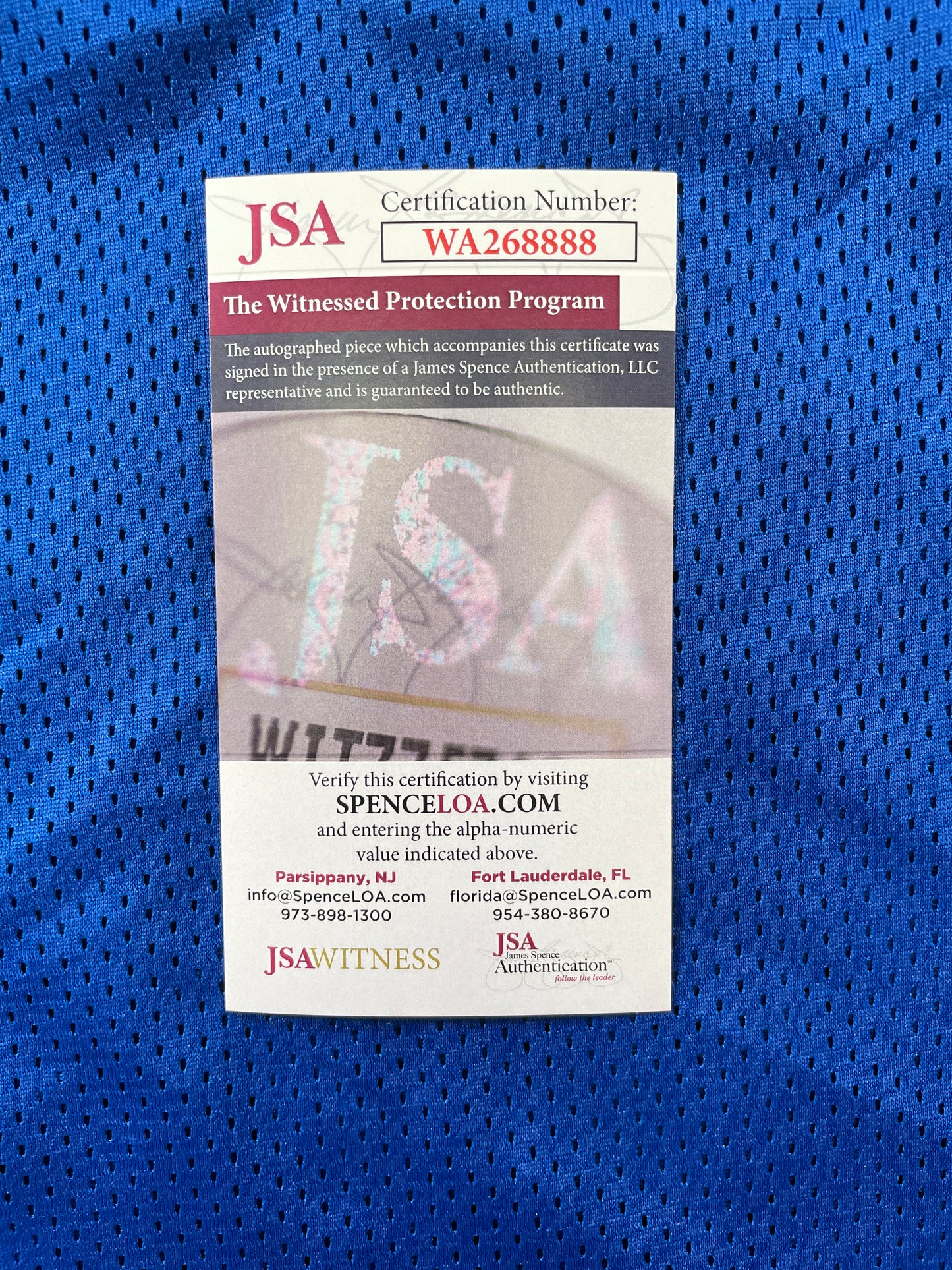 SPUD WEBB SACRAMENTO KINGS SIGNED JERSEY NC STATE WOLFPACK XL JSA COA