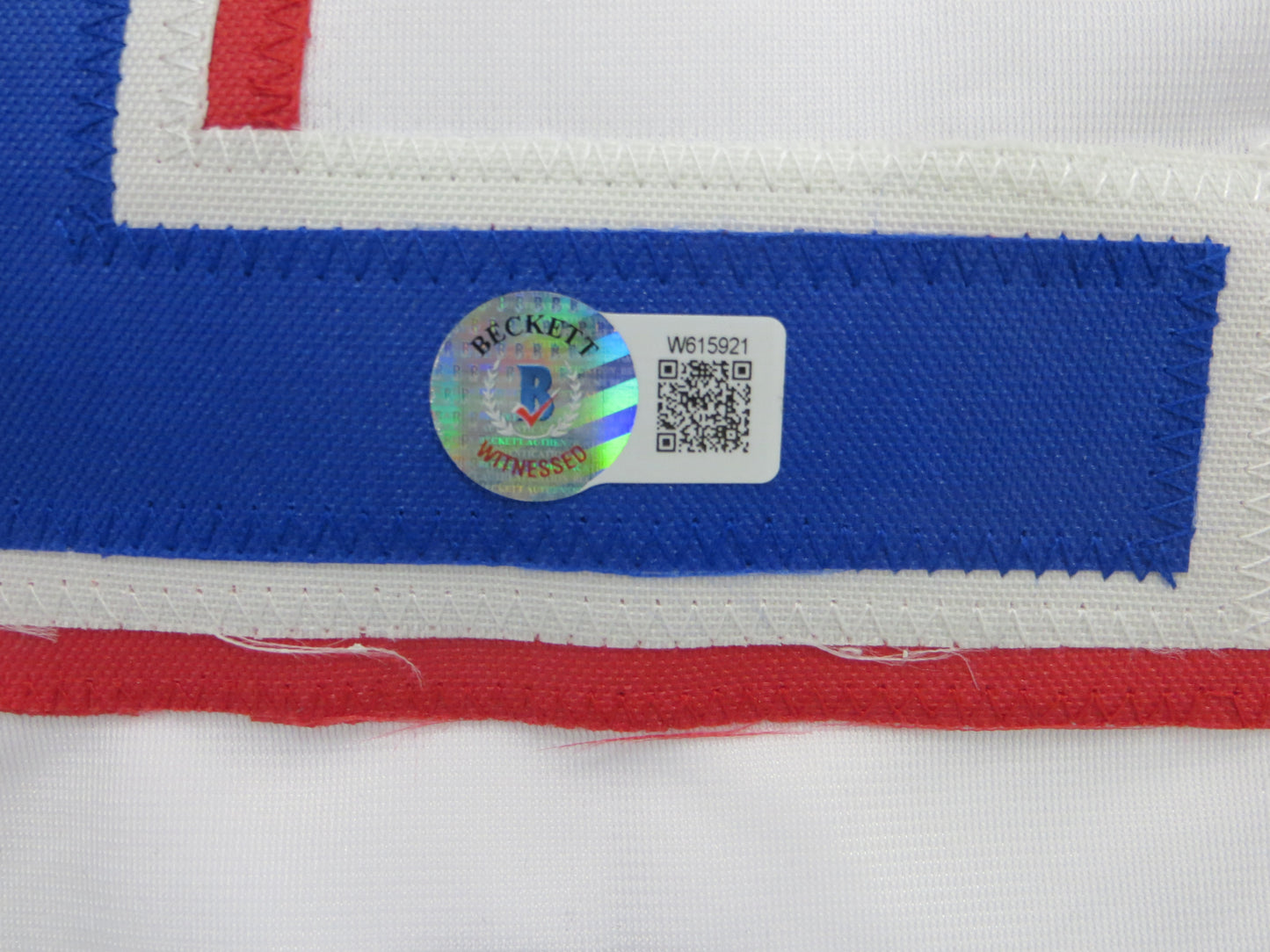 MARCUS SEMIEN TEXAS RANGERS SIGNED Sewn Jersey BAS