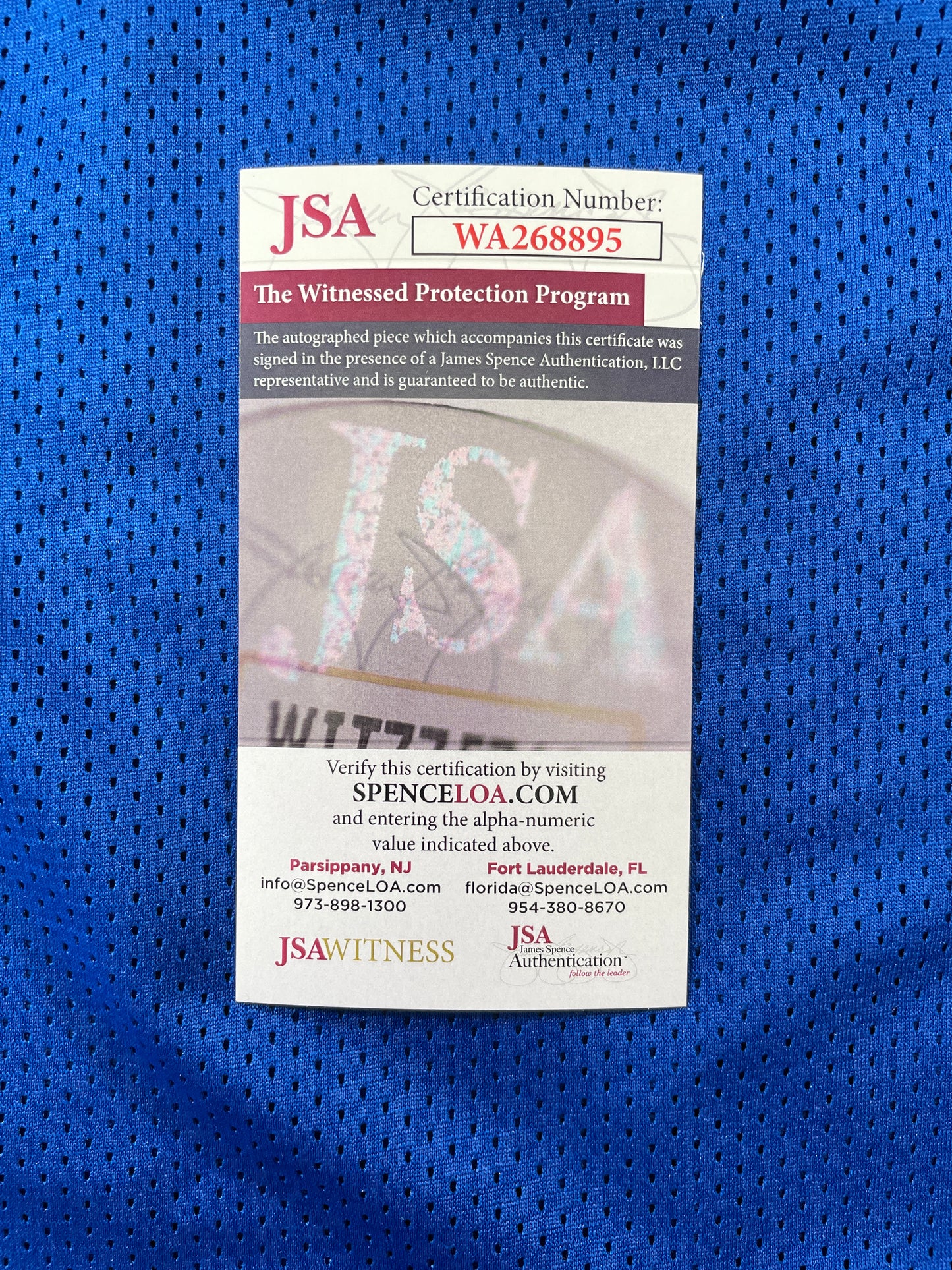 SPUD WEBB SACRAMENTO KINGS SIGNED JERSEY NC STATE WOLFPACK XL JSA COA