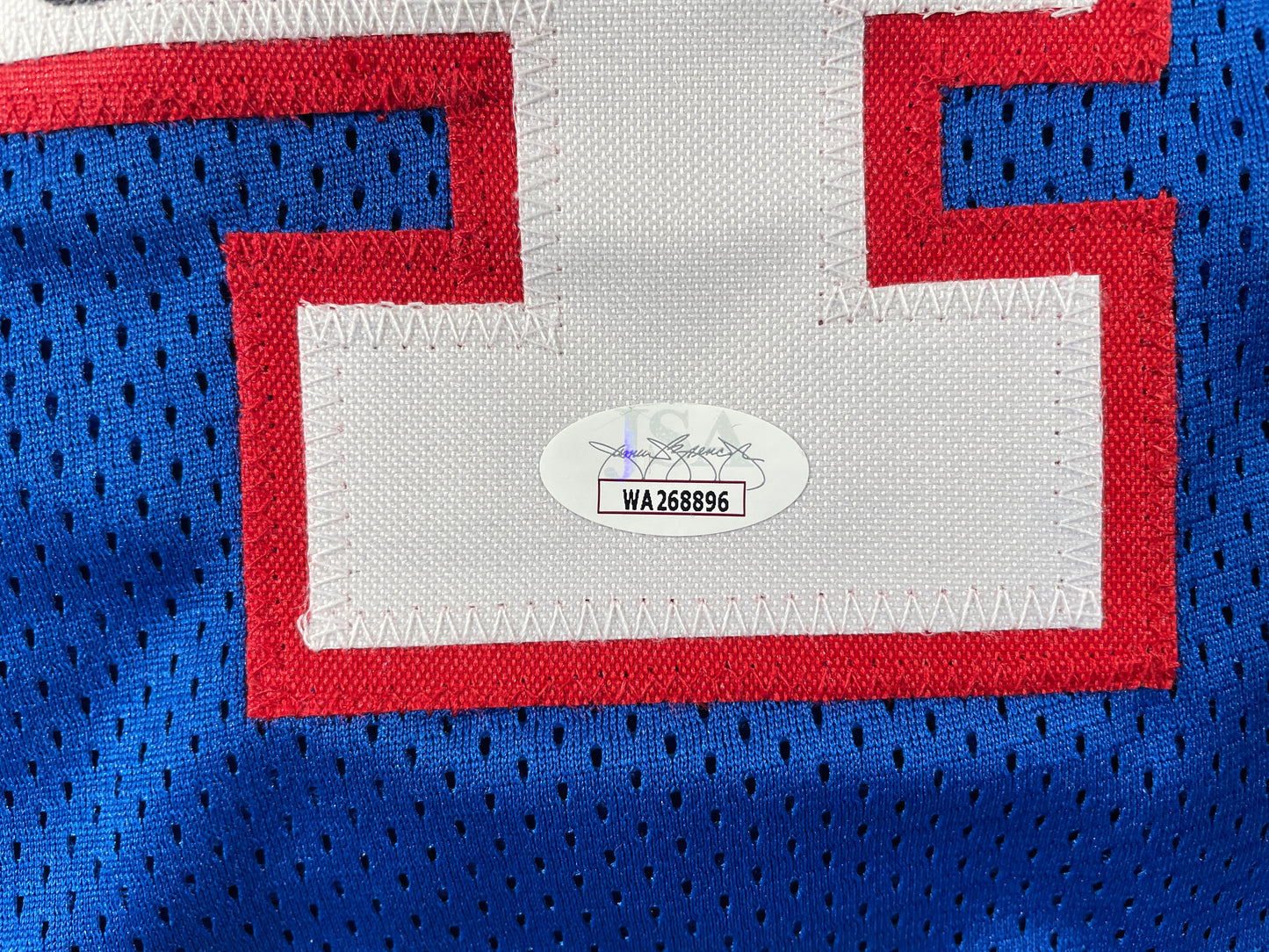 SPUD WEBB SACRAMENTO KINGS SIGNED JERSEY NC STATE WOLFPACK XL JSA COA