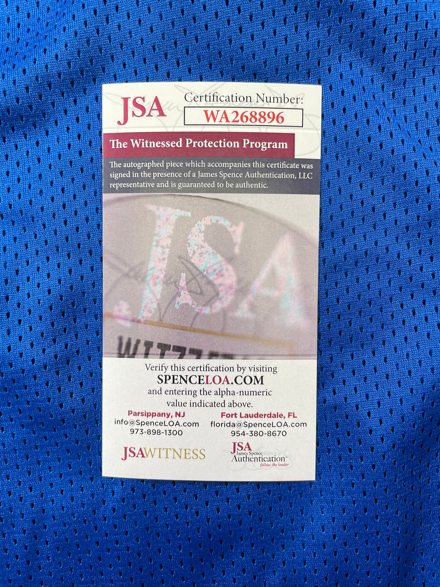 SPUD WEBB SACRAMENTO KINGS SIGNED JERSEY NC STATE WOLFPACK XL JSA COA