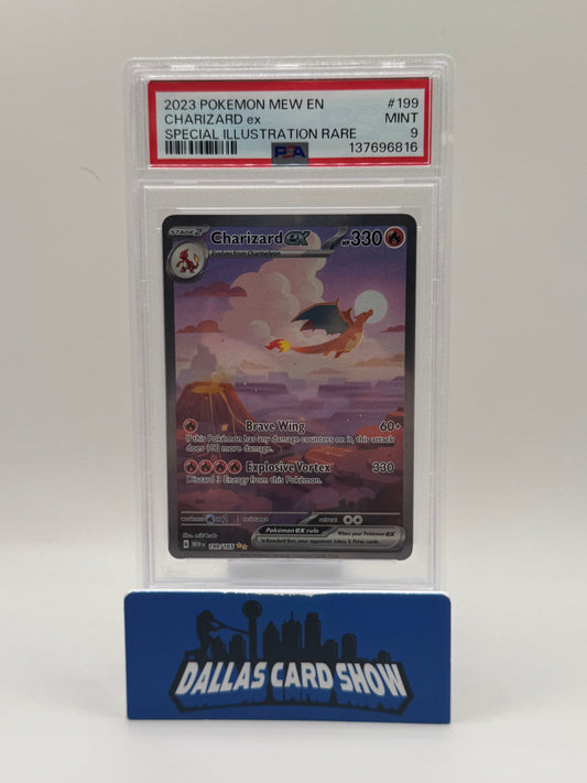 2023 Pokemon - Charizard ex (SIR) - 199/165 S&V:151 PSA 9