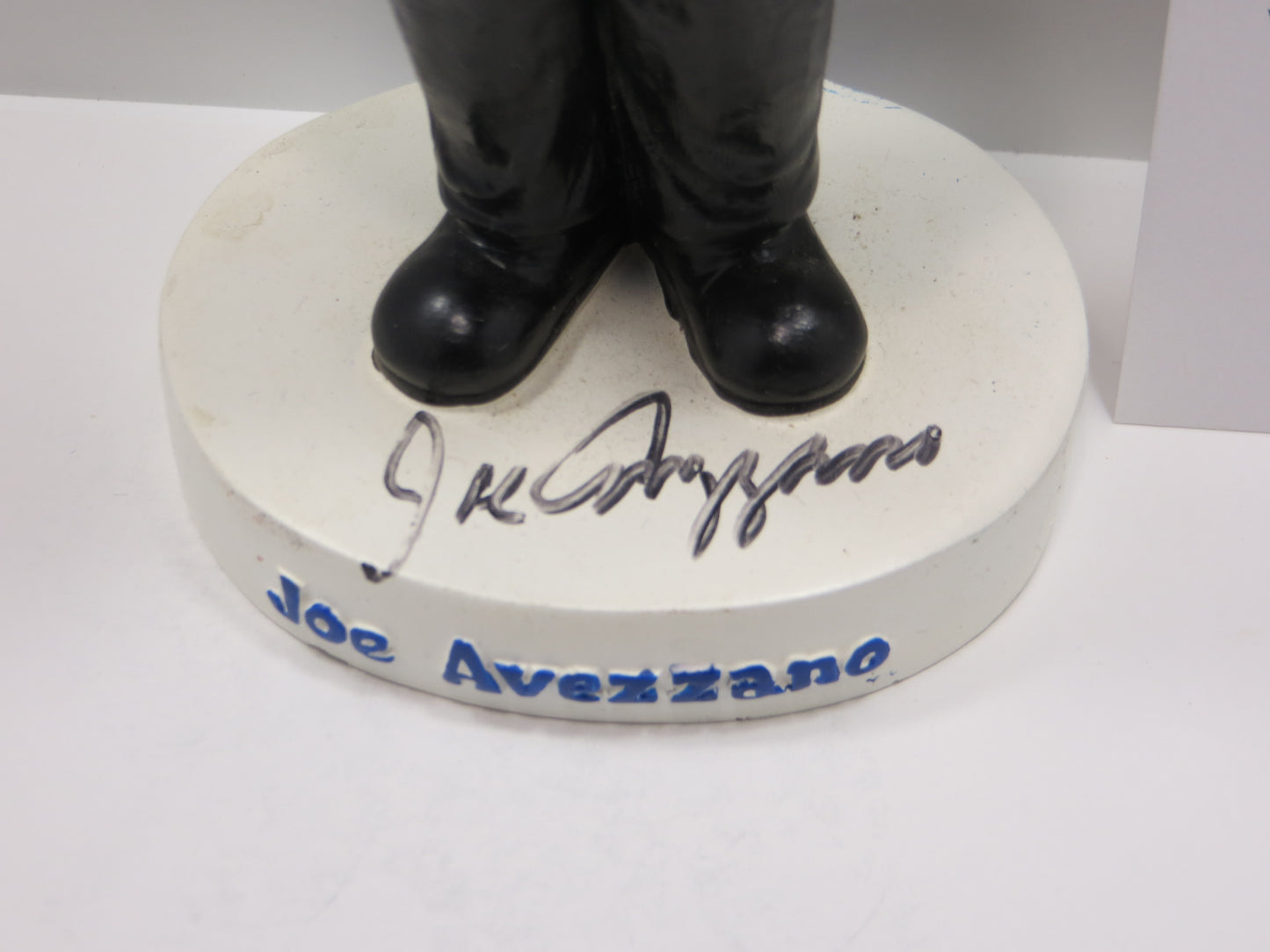JOE AVEZZANO DALLAS COWBOYS DESPERADOS SIGNED Bobble Head JSA COA