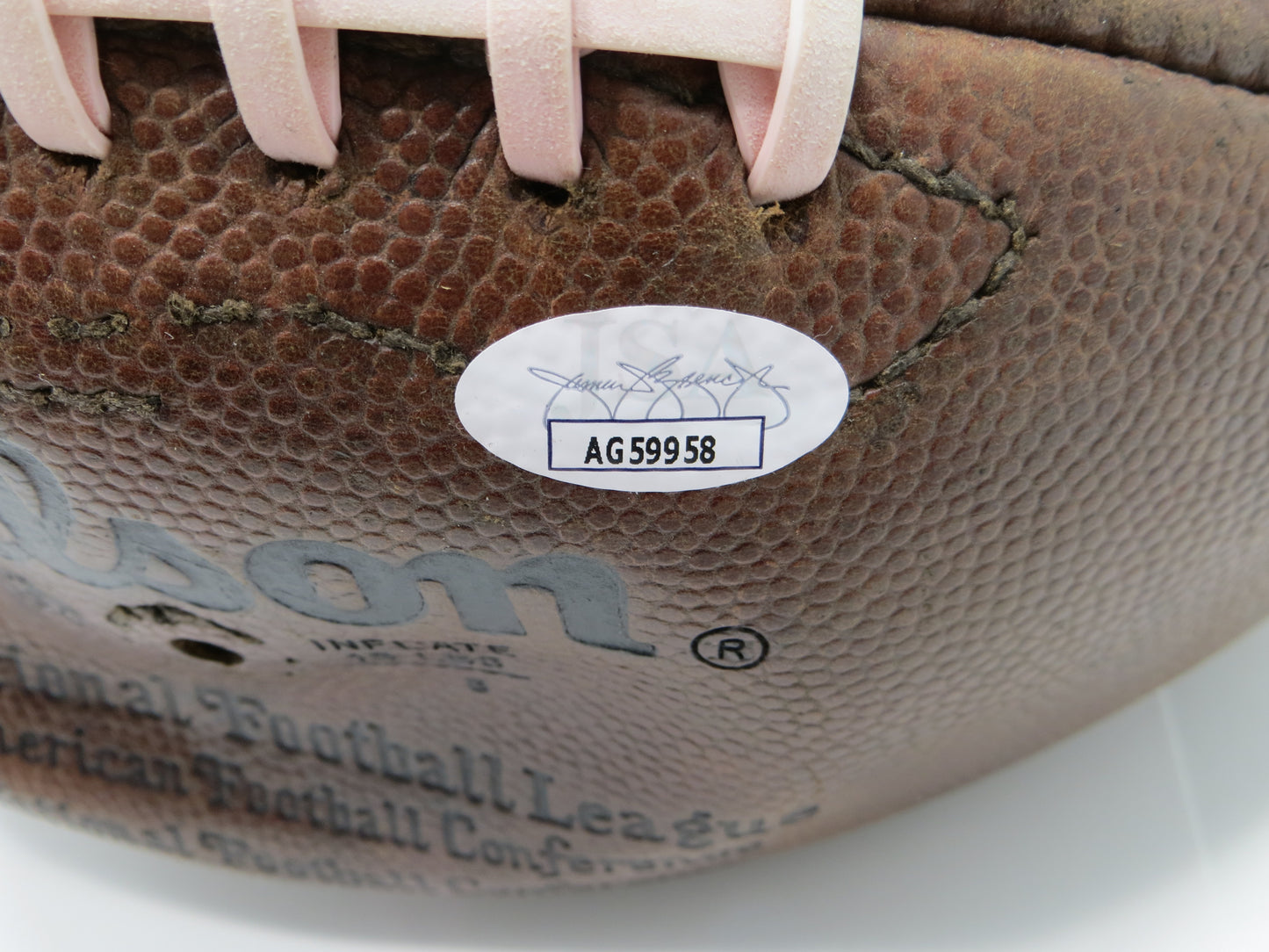 DREW PEARSON DALLAS COWBOYS SIGNED Wilson OFFICIAL NFL FOOTBALL JSA