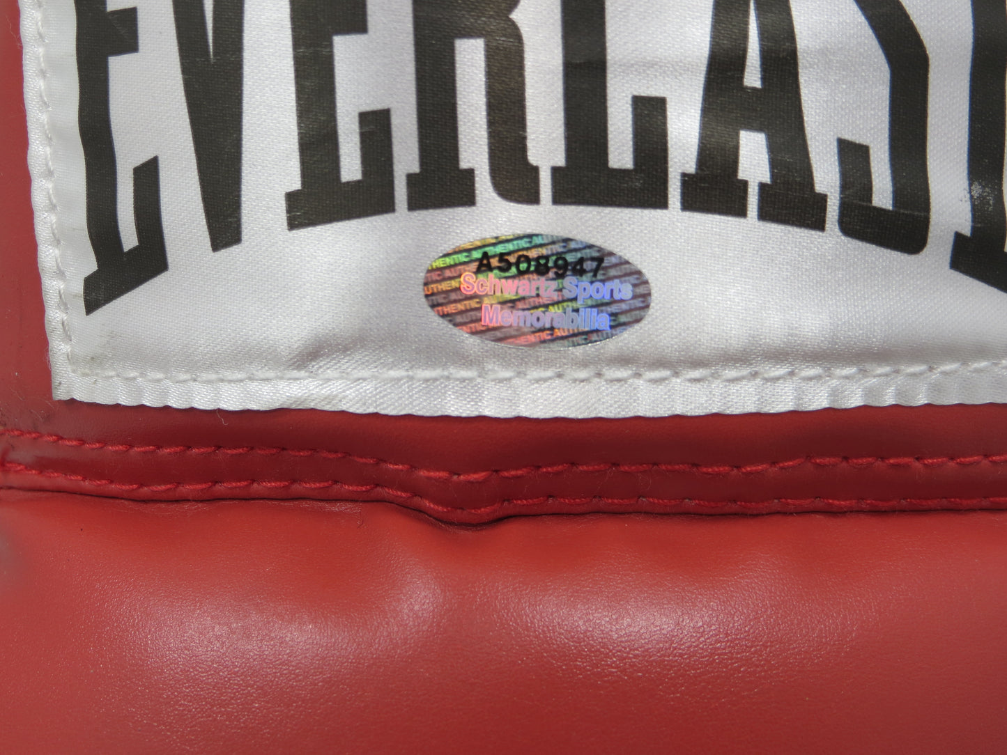JAMES BUSTER DOUGLAS SIGNED EVERLAST Boxing Glove Schwartz