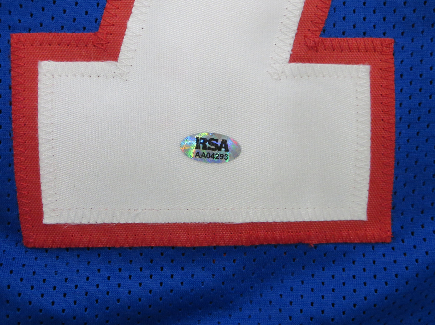 GEORGE MARTIN NEW YORK GIANTS SIGNED w/SB Champs Jersey HOLOGRAM