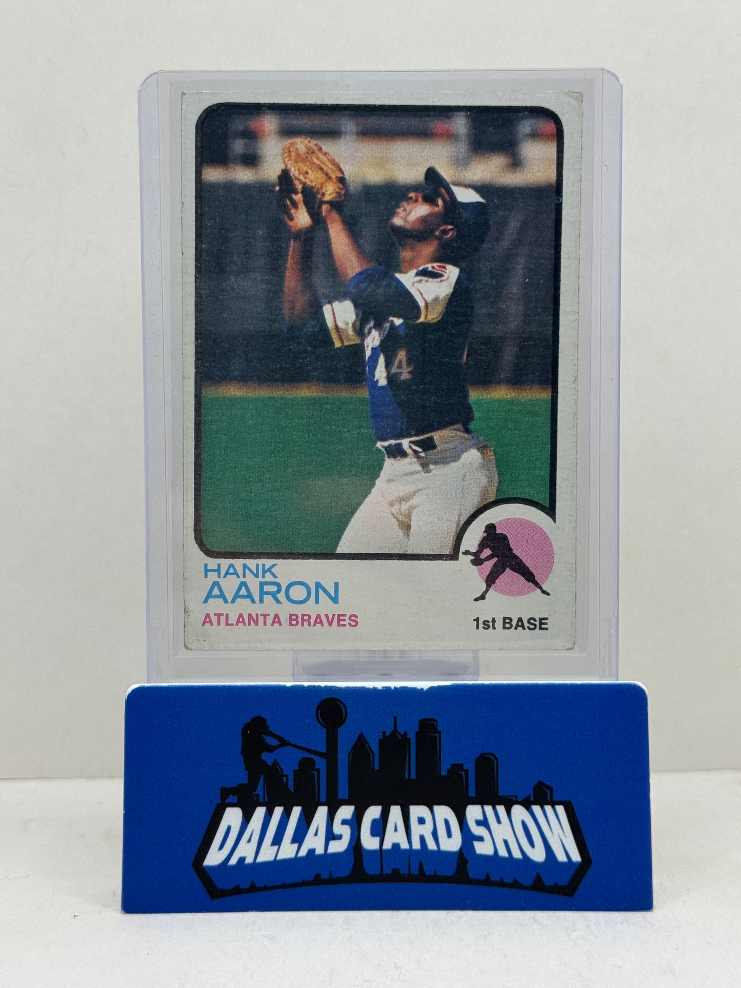 1973 Topps Baseball Hank Aaron #100