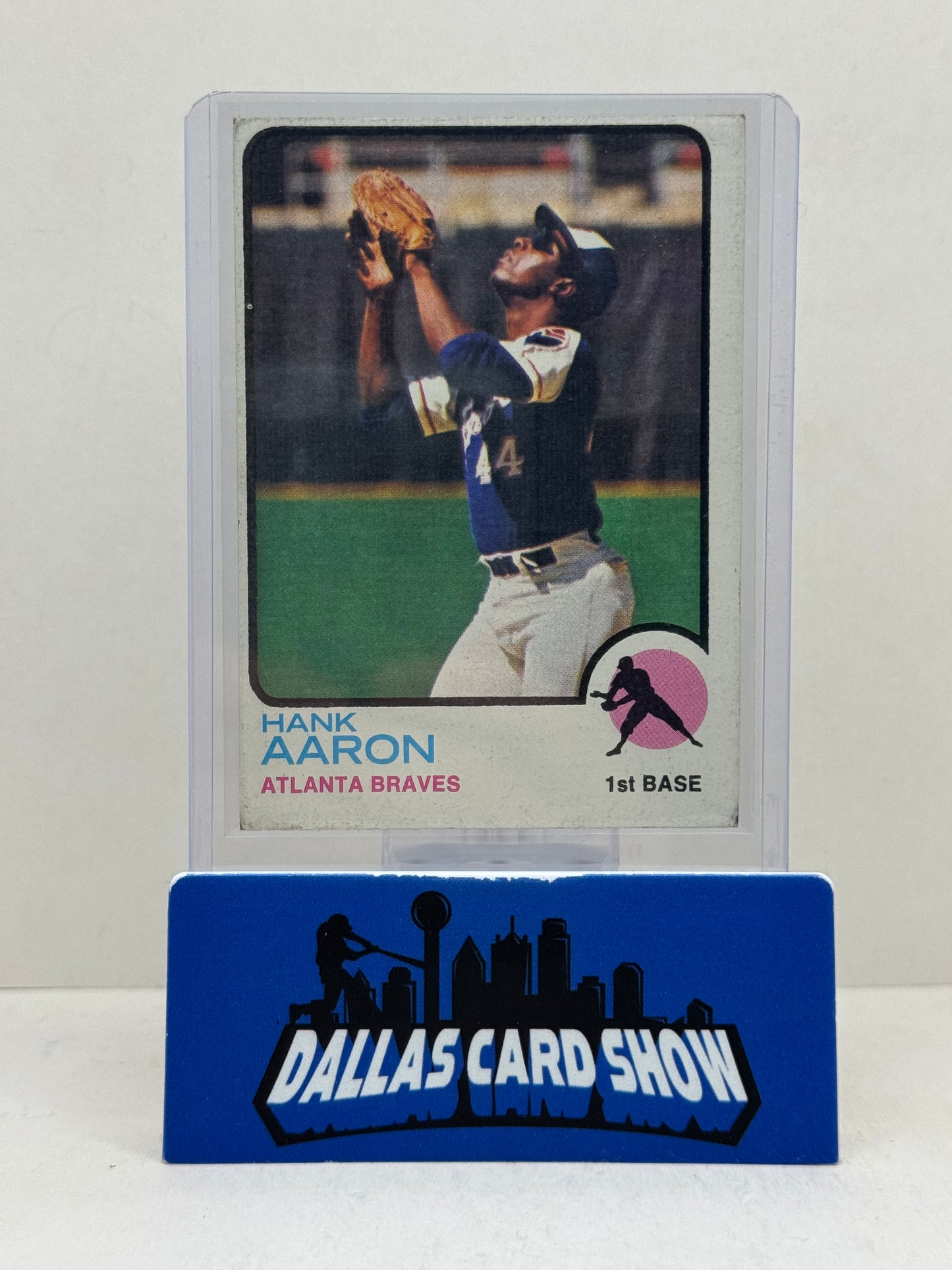 1973 Topps Baseball Hank Aaron #100