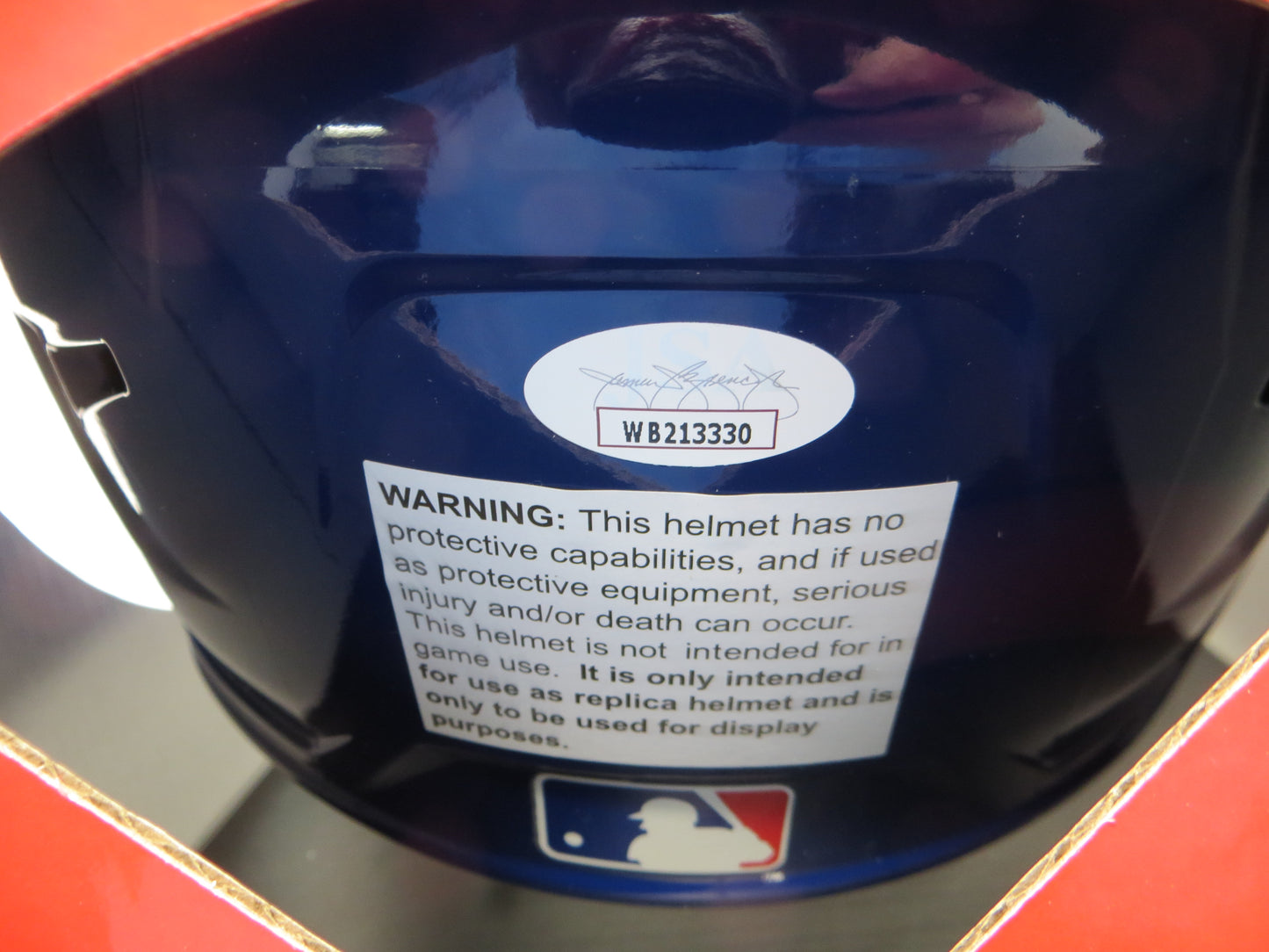 MARCUS SEMIEN TEXAS RANGERS SIGNED FULL SIZE Helmet JSA COA