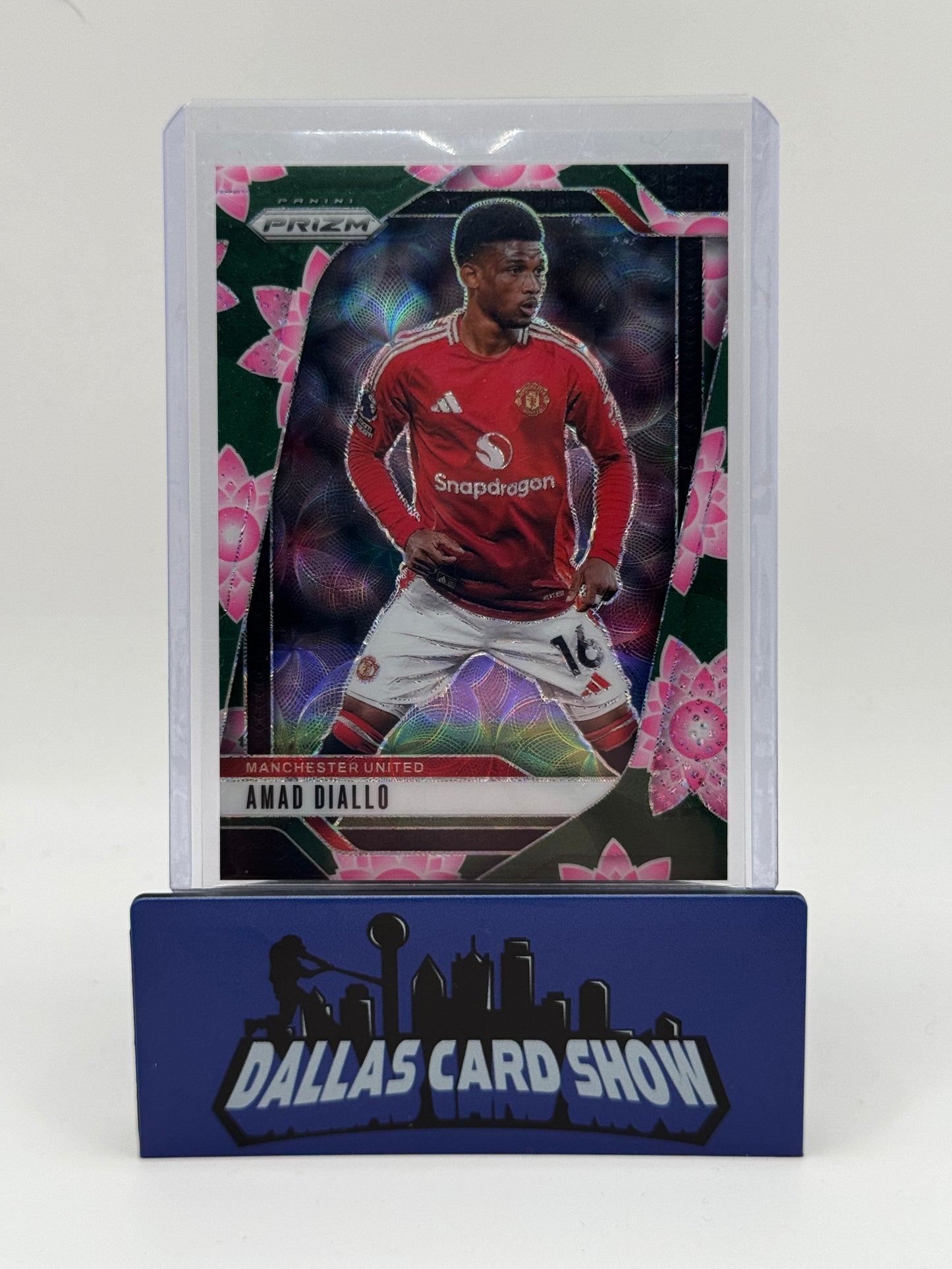 2024-25 Prizm Premier League Soccer Amad Diallo Lotus Flower /18 SSP RARE PARALLEL