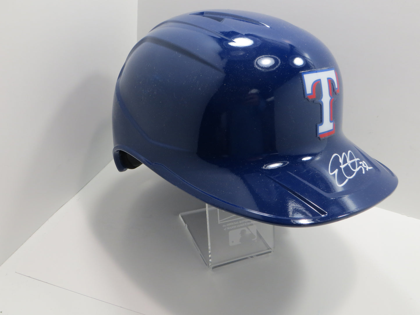 EVAN CARTER TEXAS RANGERS SIGNED Rawlings FULL SIZE BATTING HELMET JSA