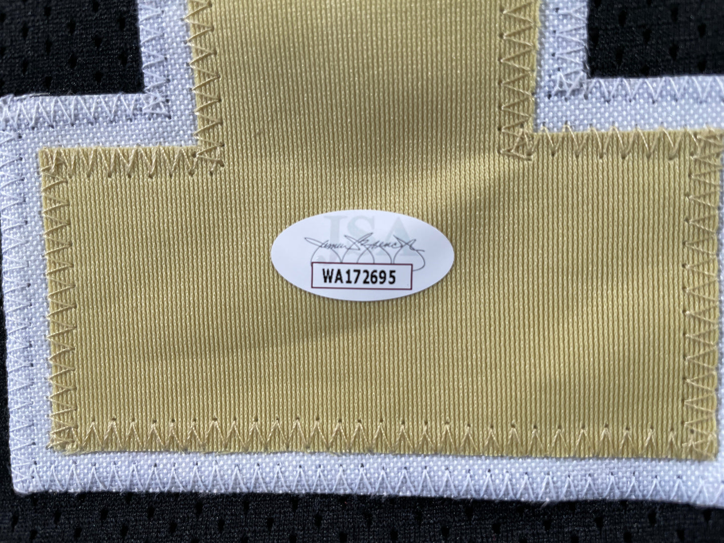 RICKY WILLIAMS NEW ORLEANS SIANTS SIGNED JERSEY w/"Smoke Weed Everyday" JSA