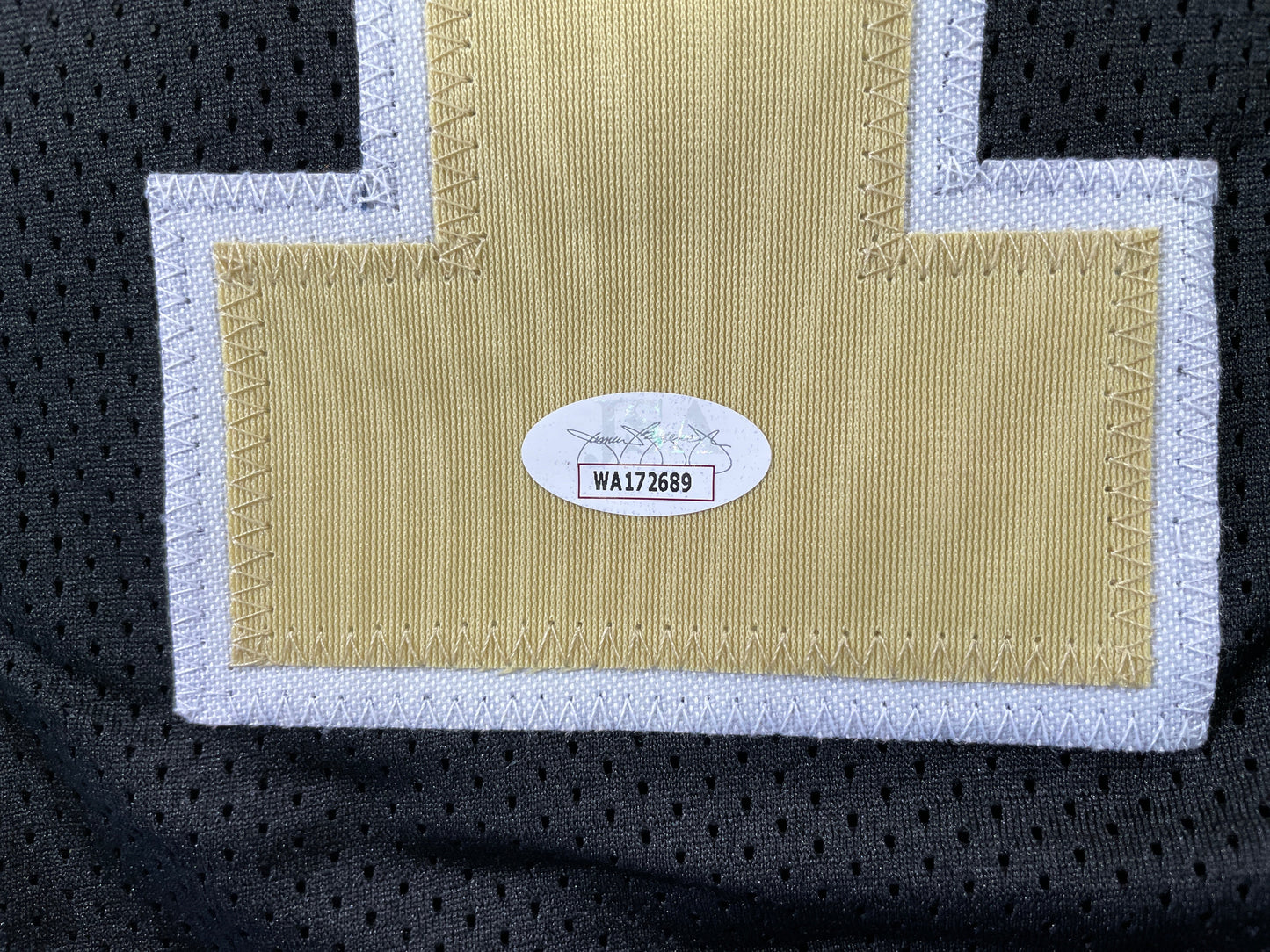 RICKY WILLIAMS NEW ORLEANS SIANTS SIGNED JERSEY w/"Smoke Weed Everyday" JSA