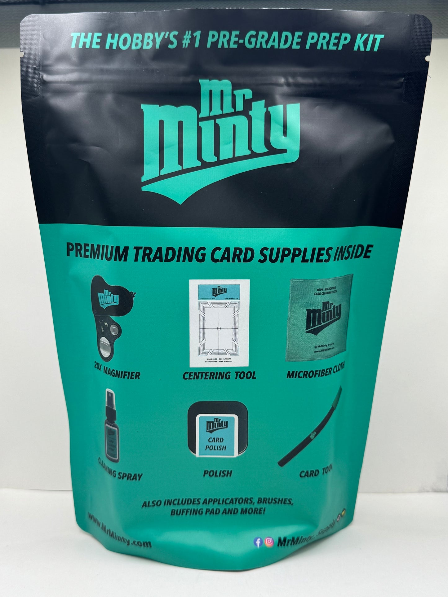 Mr. Minty Trading Card Pre-Grade Prep Kit, cleaning kit