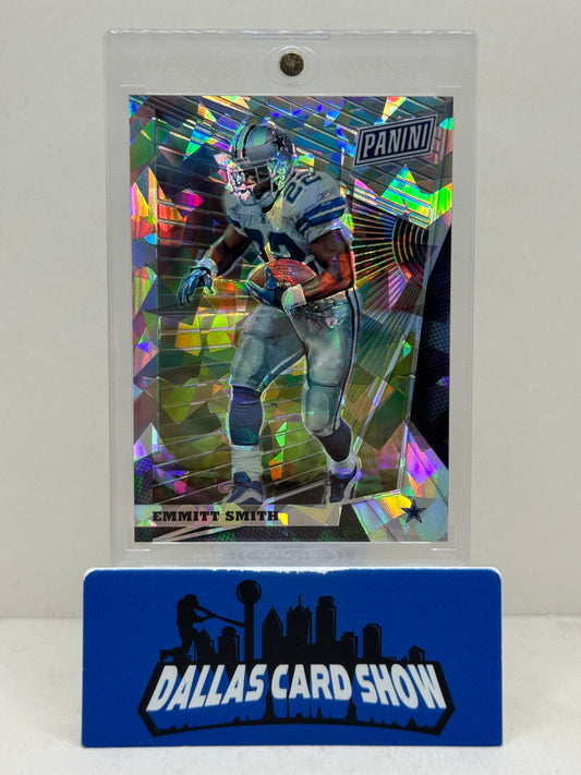 2018 Panini The National VIP #19 Emmitt Smith Cracked Ice /50
