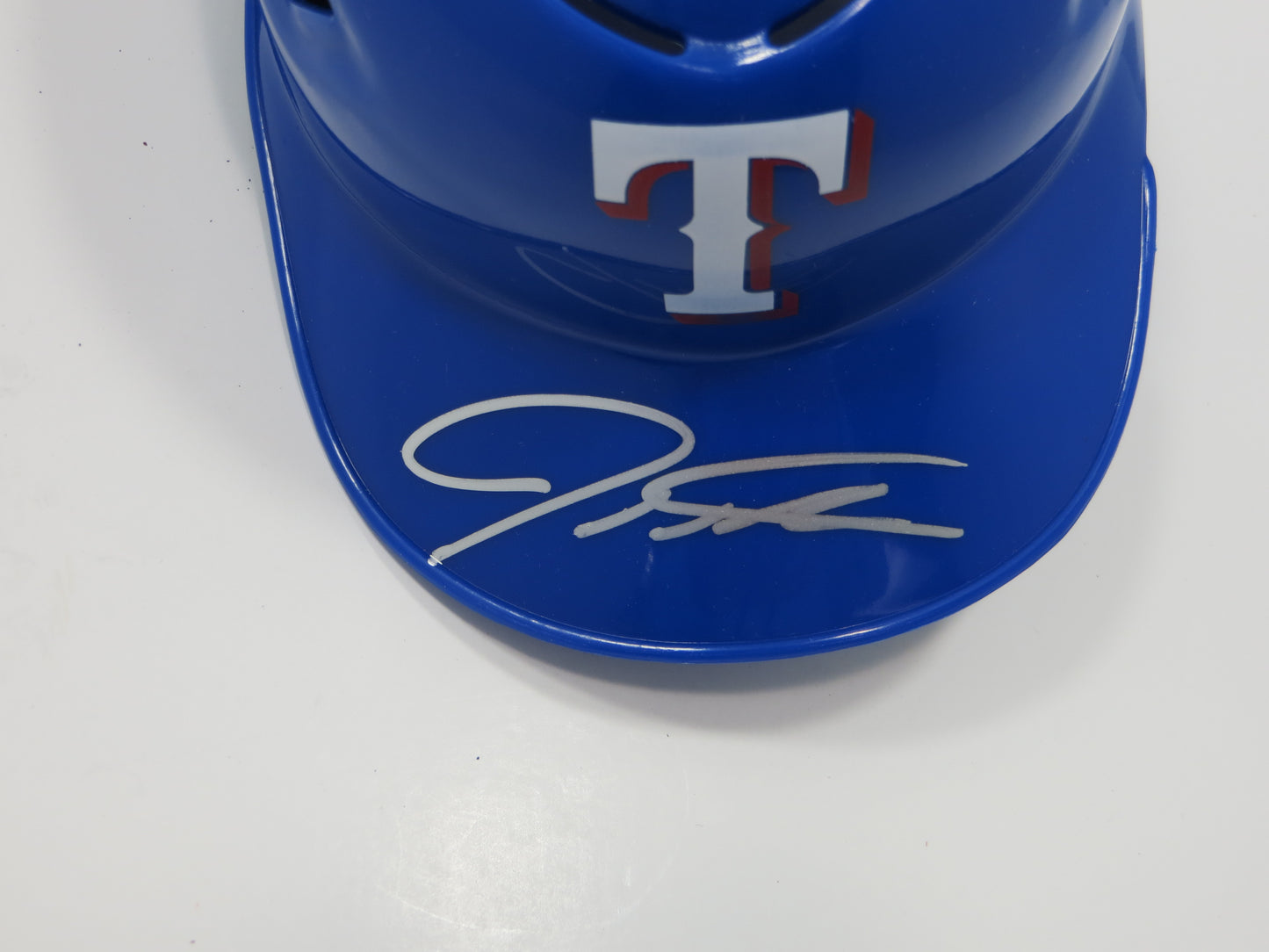 JOSH HAMILTON TEXAS RANGERS SIGNED Rawlings Mini Batting Helmet JSA