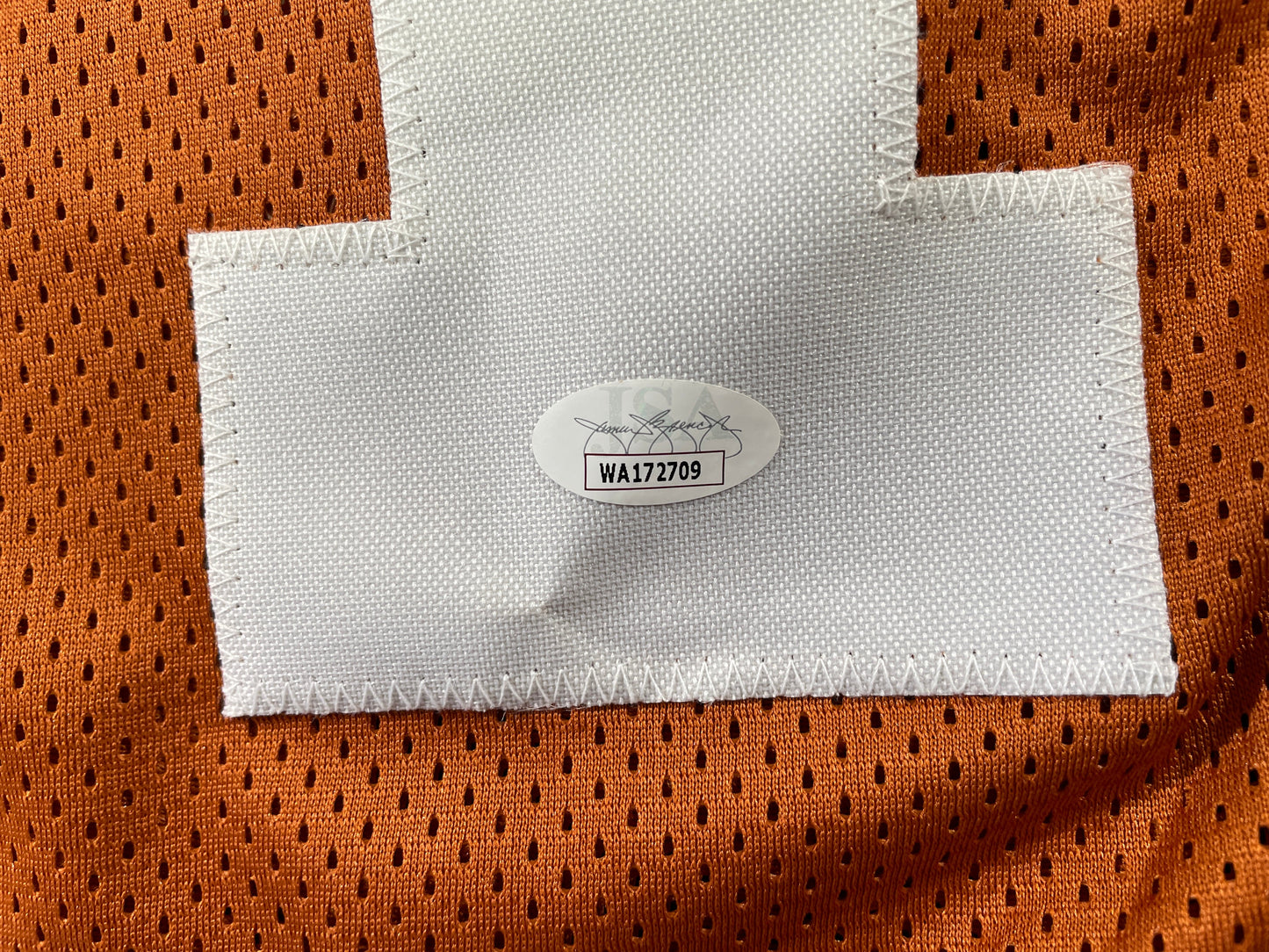 RICKY WILLIAMS TEXAS LONGHORNS SIGNED JERSEY w/"Smoke Weed Everyday!" JSA