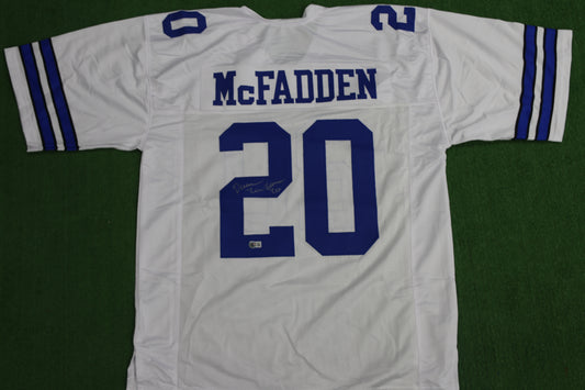 DARREN McFADDEN DALLAS COWBOYS SIGNED JERSEY Arkansas Razorbacks 3XL BAS