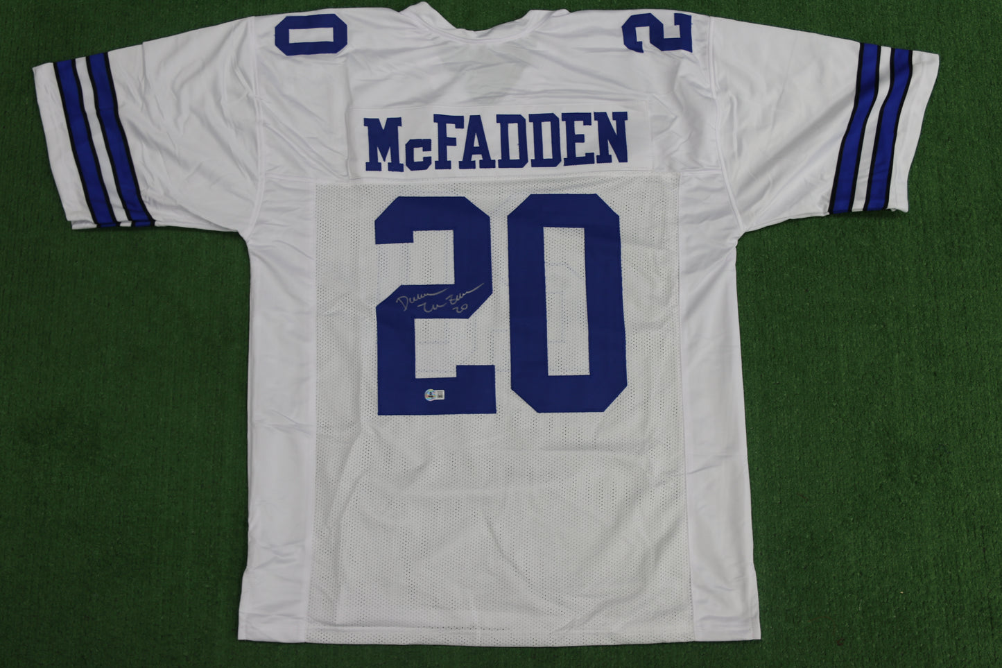 DARREN McFADDEN DALLAS COWBOYS SIGNED JERSEY Arkansas Razorbacks 3XL BAS