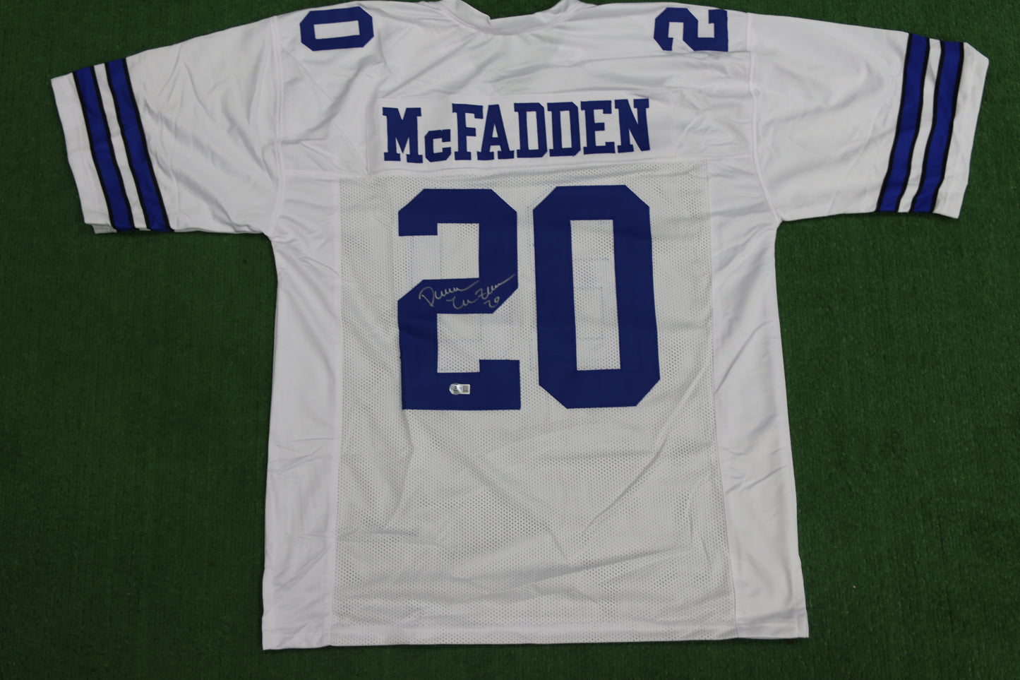 DARREN McFADDEN DALLAS COWBOYS SIGNED JERSEY Arkansas Razorbacks 3XL BAS