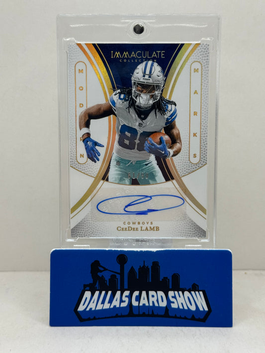 2025 Panini Immaculate #MM-CLB Ceedee Lamb Modern Marks Autograph /99