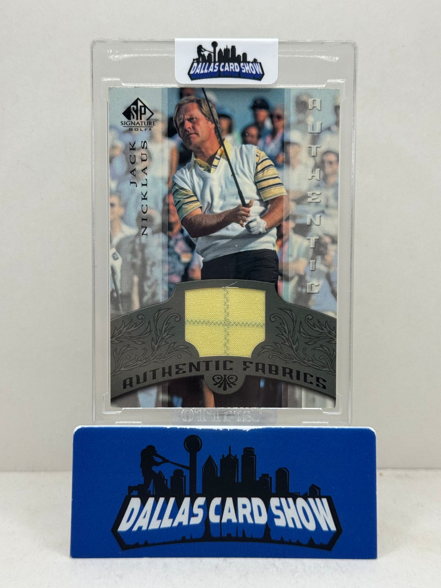 2005 Upper Deck SP Signature Golf Jack Nicklaus Authentic Fabrics Patch #AF-JN