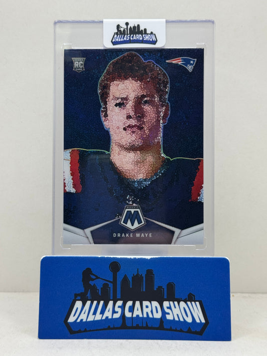 2024 Panini Mosaic #MM0DME Drake Maye Micro Mosaic Case Hit