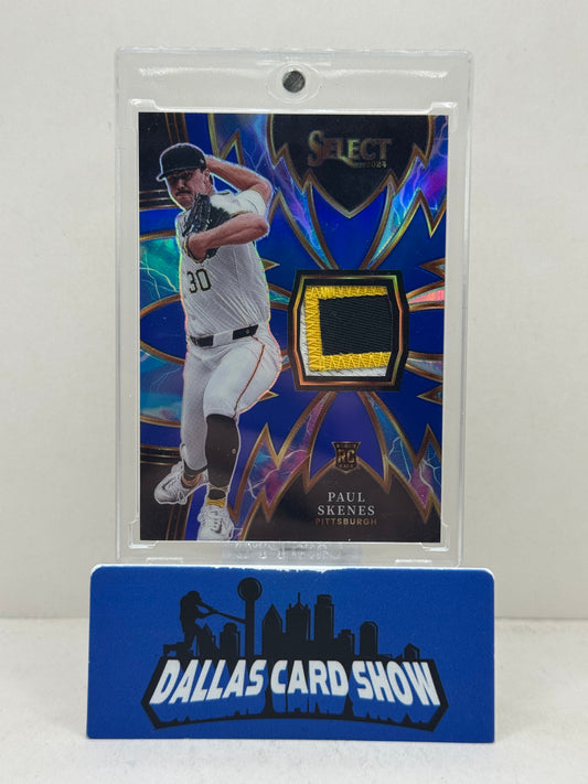 2024 Panini Select #SPK-PS Paul Skenes Sparks Relic /49