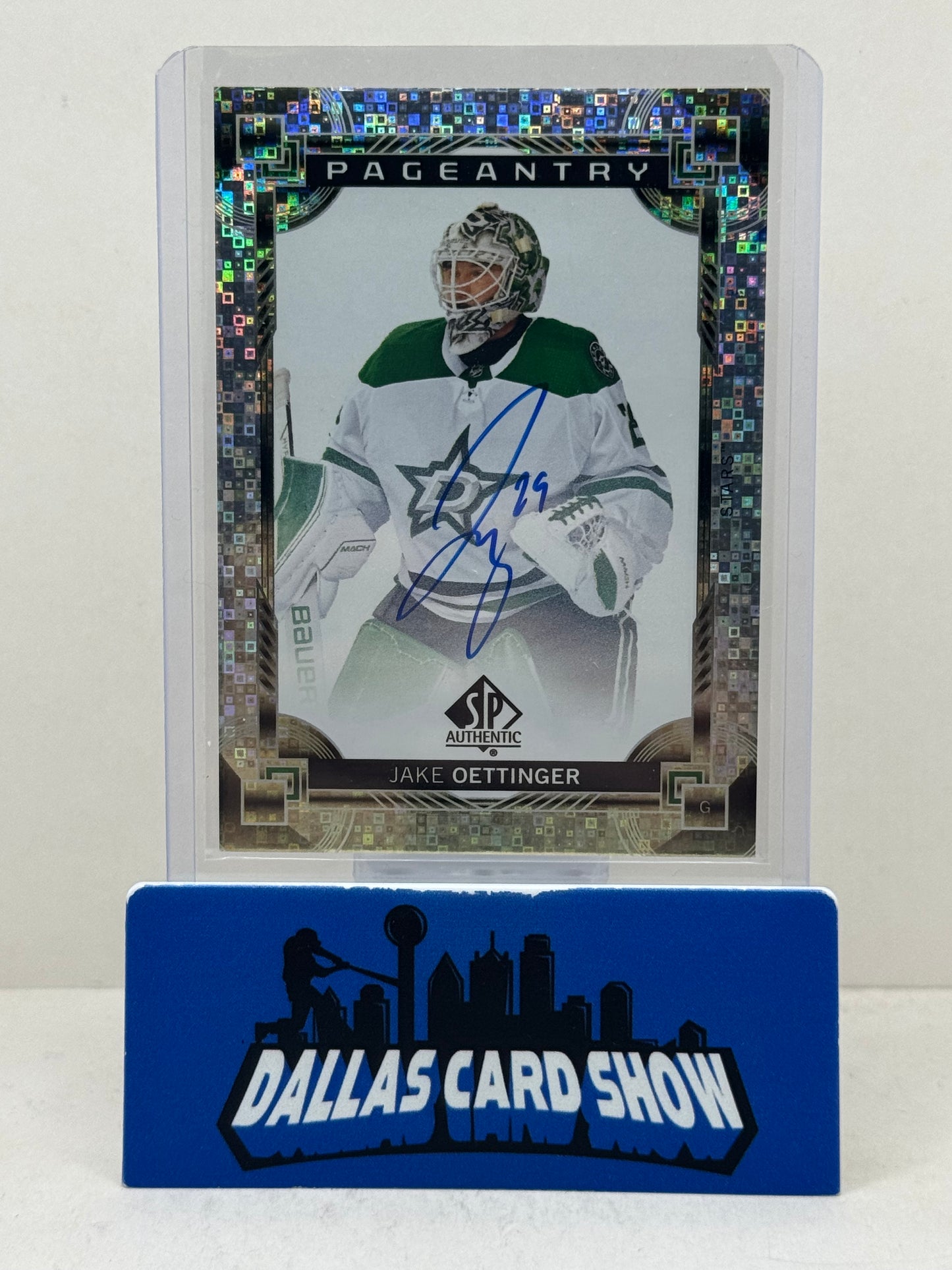 2024-25 SP Authentic Jake Oettinger Pageantry Autograph
