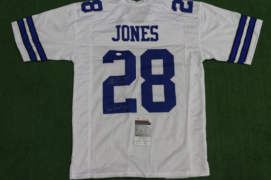 FELIX JONES DALLAS COWBOYS SIGNED JERSEY Razorbacks w/GoCowboys XL JSA