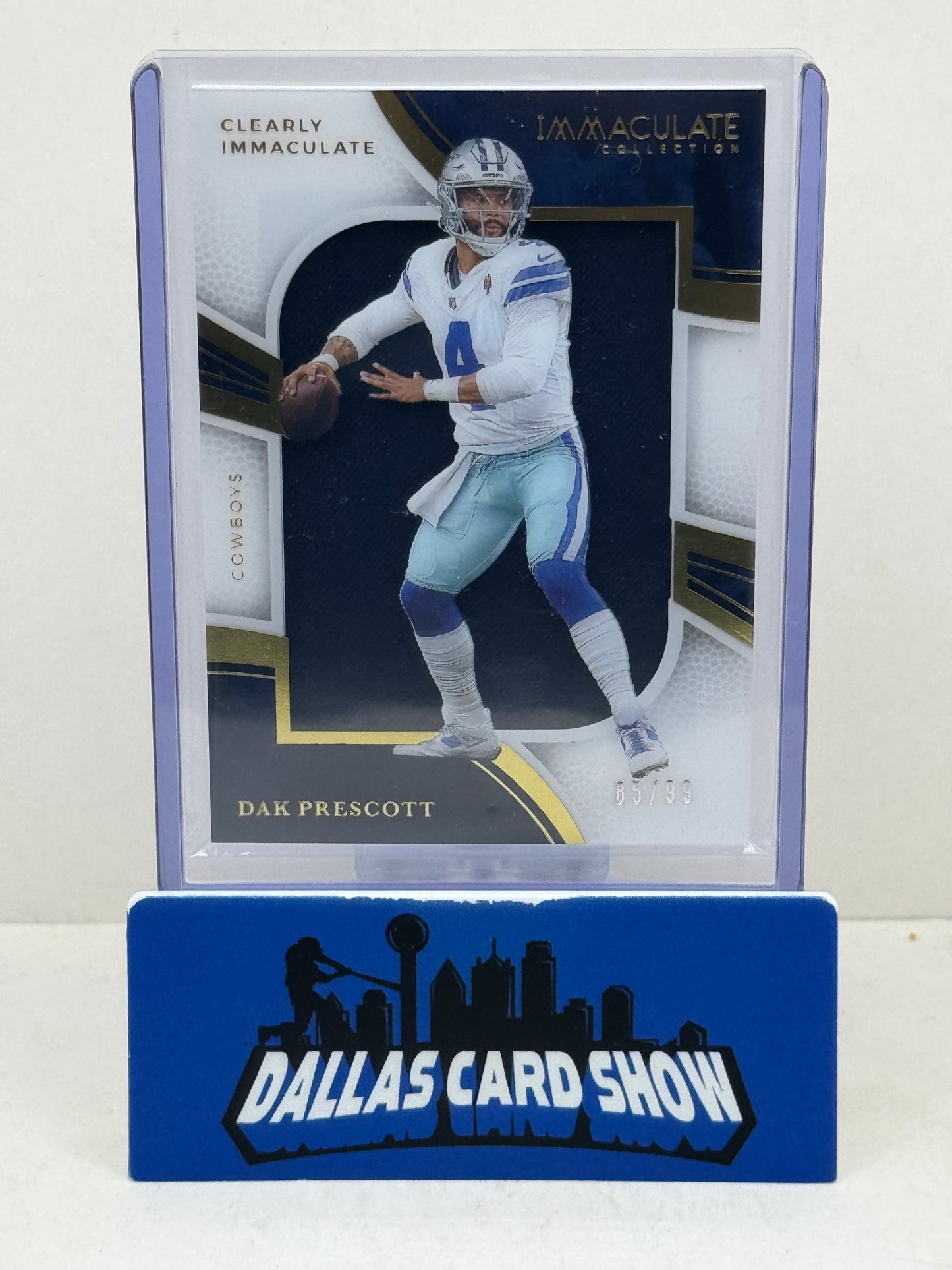 2025 Panini Immaculate #CIJ-DP Dak Prescott Clearly Immaculate /99