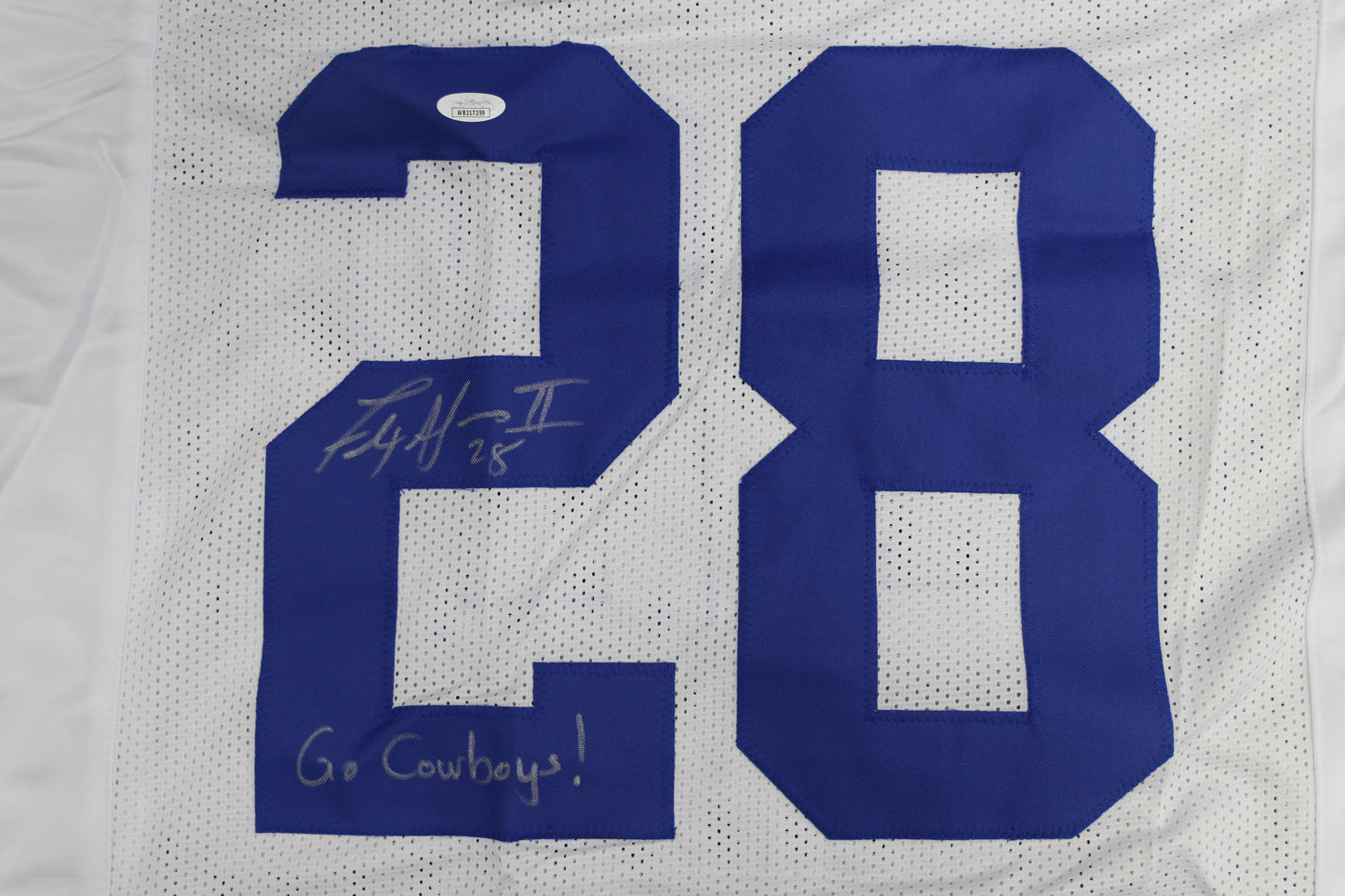 FELIX JONES DALLAS COWBOYS SIGNED JERSEY Razorbacks w/GoCowboys XL JSA