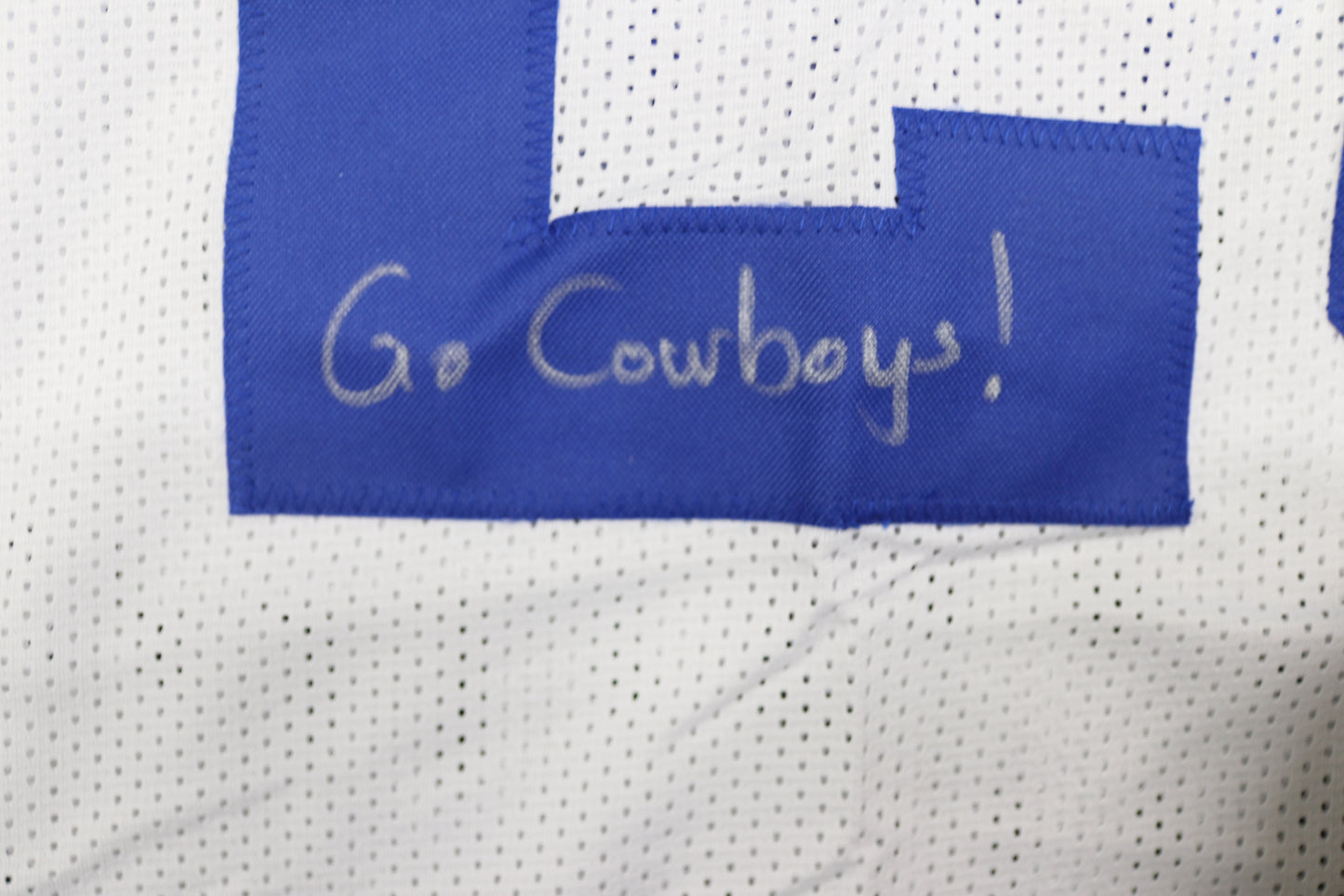 FELIX JONES DALLAS COWBOYS SIGNED JERSEY Razorbacks w/GoCowboys XL JSA